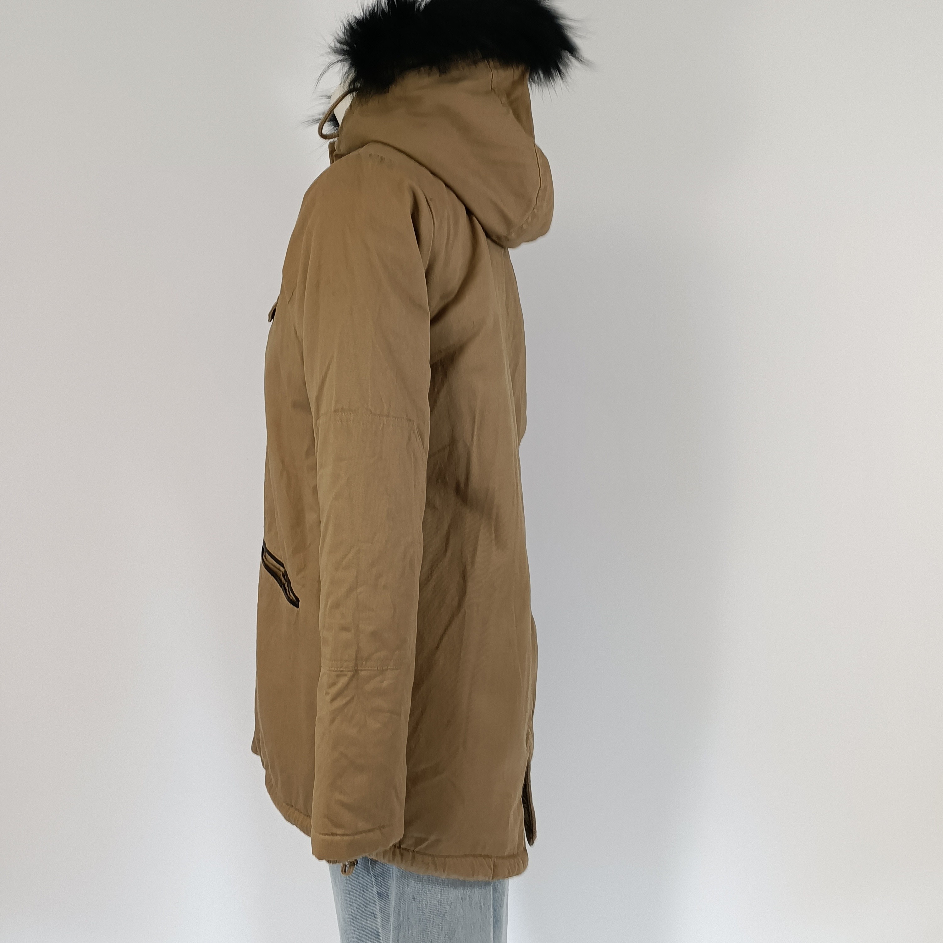 Voir photo 6 de Parka femme camel doublée polaire capuche fourrure raton laveur Karl Marc John – taille S Parka femme camel doublée polaire capuche fourrure raton laveur Karl Marc John – taille S Très bon état - Vue 6 -