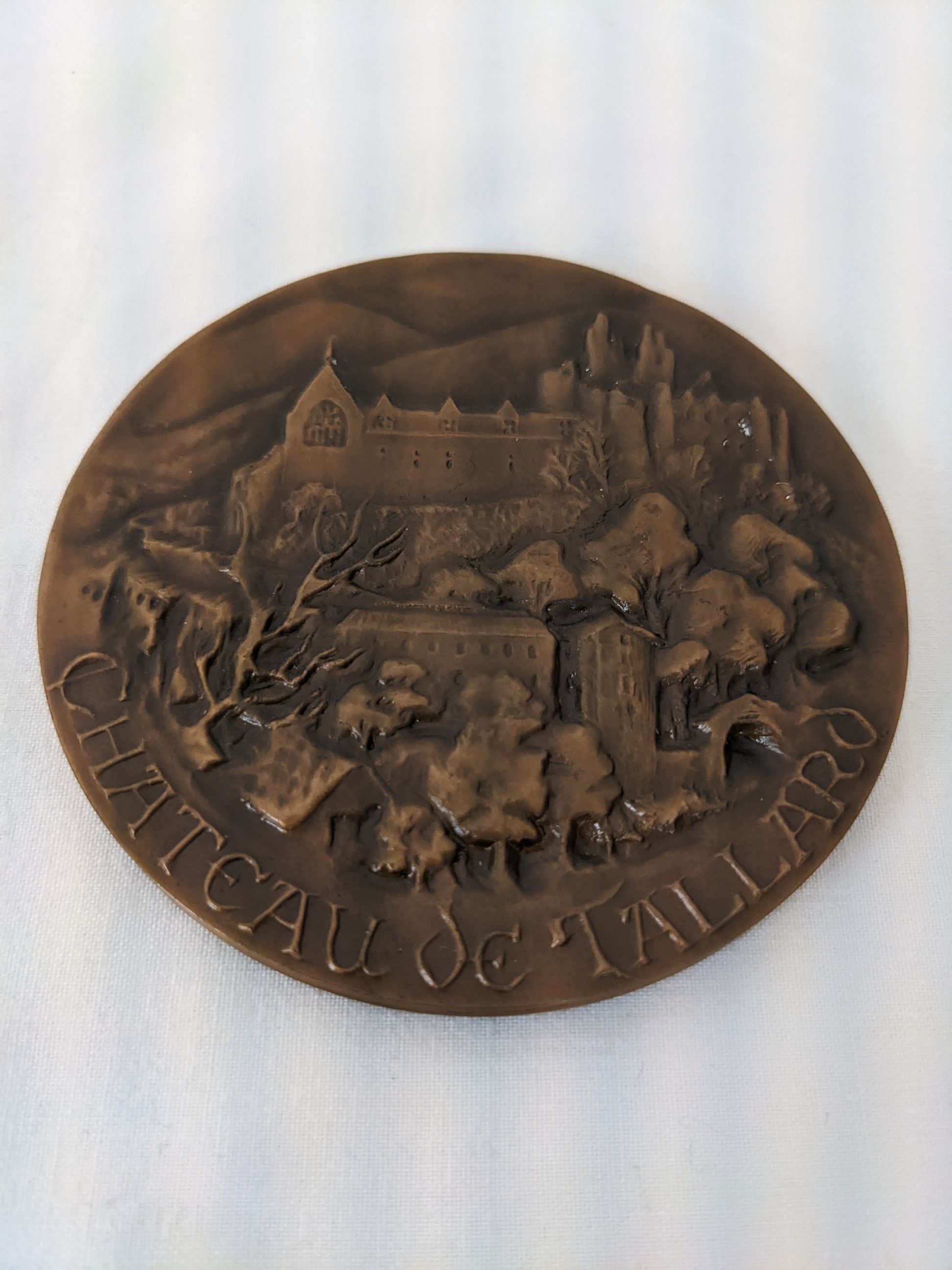 Médaille - château Tallard - cinquième République - signé Querolle - Photo 0