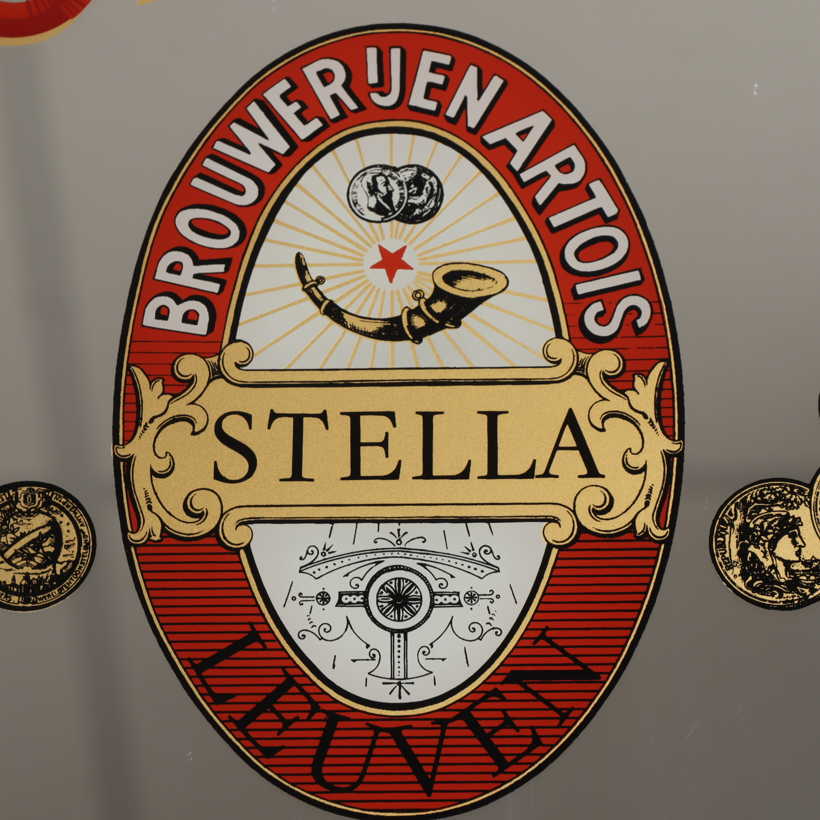 Miroir publicitaire Stella Artois Très bon état - Vue 5 - 