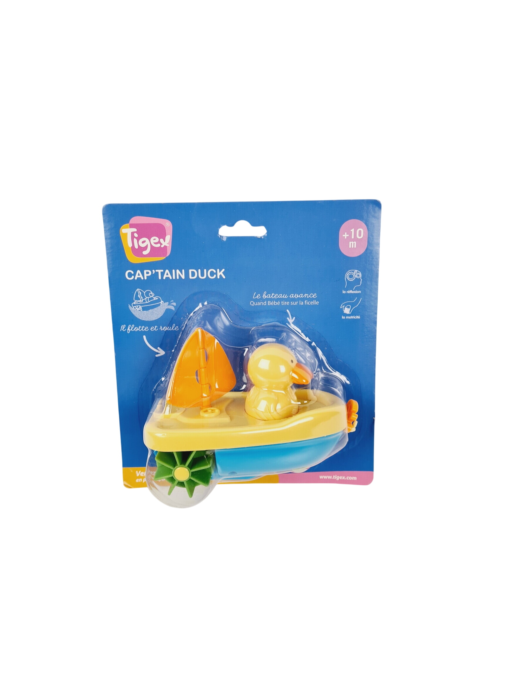 Jouet de bain - TIGEX Cap'tain Duck -10mois + - Photo 0