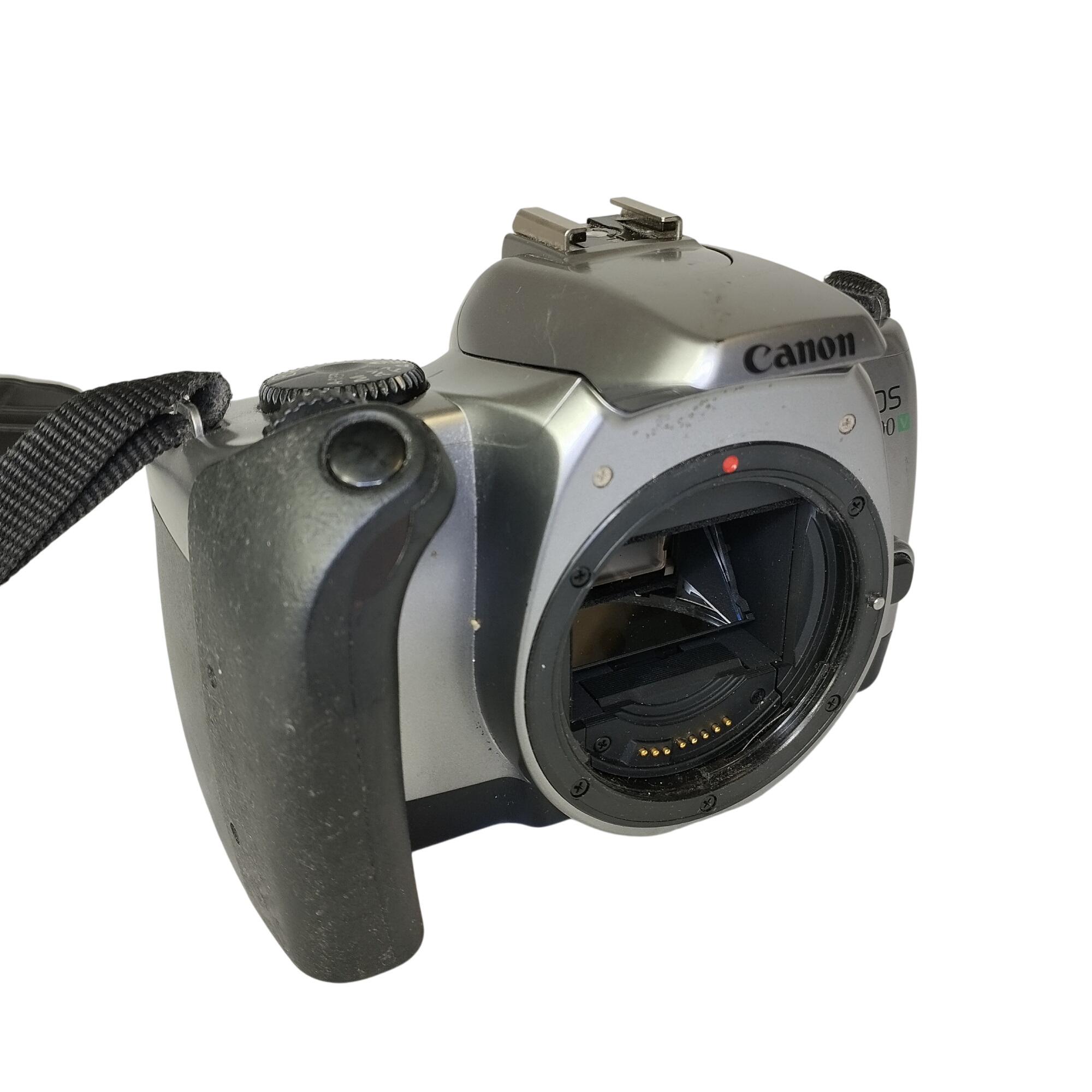 Appareils photo reflex autofocus : CANON EOS 3000V avec 3 objectifs + accessoires - Très bon état sur Label Emmaüs