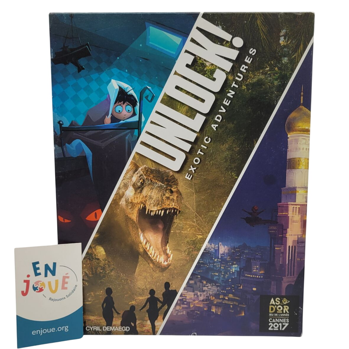 Acheter Jeu de société - Unlock! Exotic Adventures - Space Cowboys - À partir de 10 ans. - 18,00 € Jeu de société - Unlock! Exotic Adventures - Space Cowboys - À partir de 10 ans. - reconditionné disponible sur Label Emmaüs
