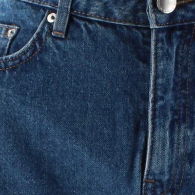 Jupe bleue en jeans - Femme - H&M Divided - Taille 38 - Photo 3