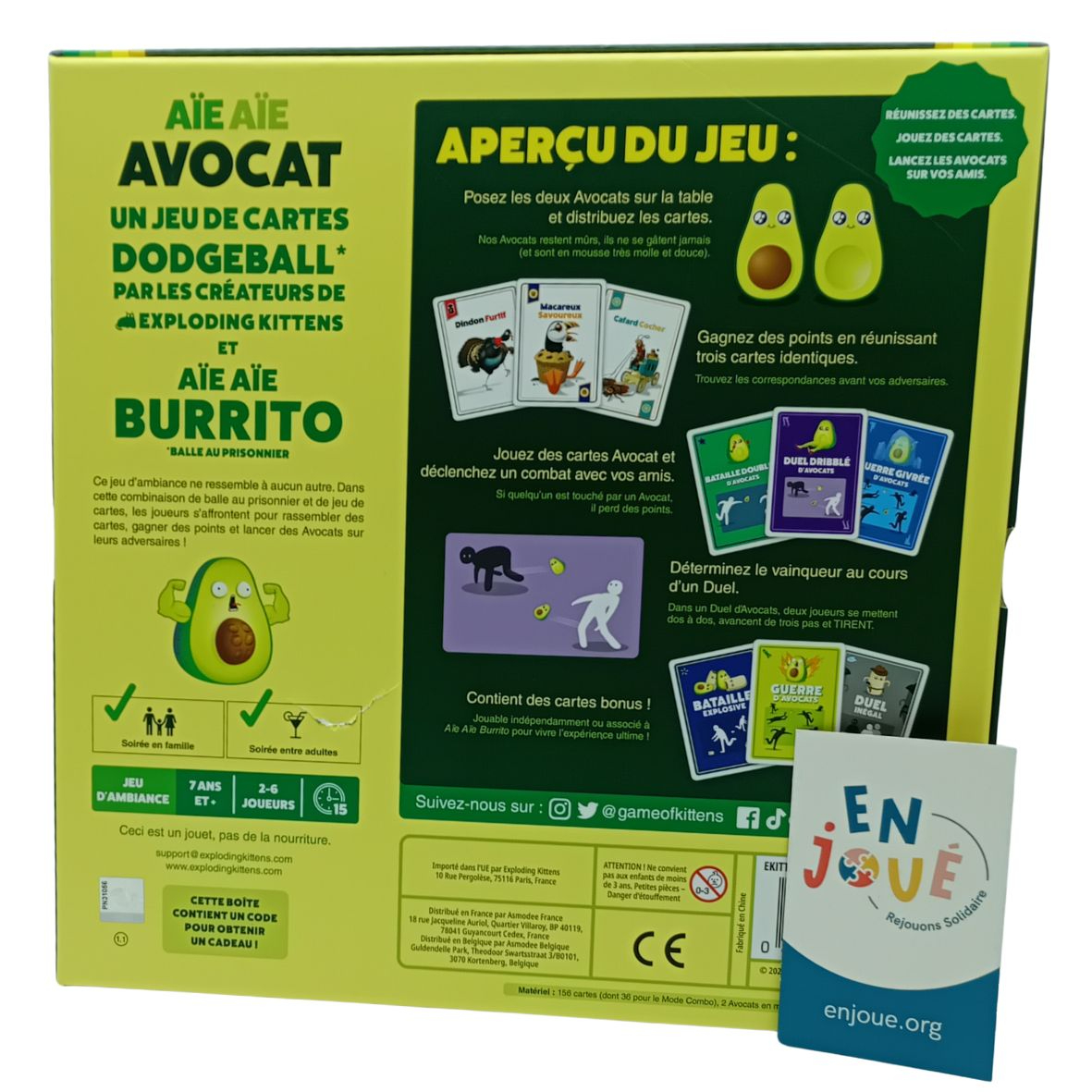Jeux d'ambiance - Aie Aie Avocat - Asmodee - Des 7 ans. Très bon état - Vue 4 - 