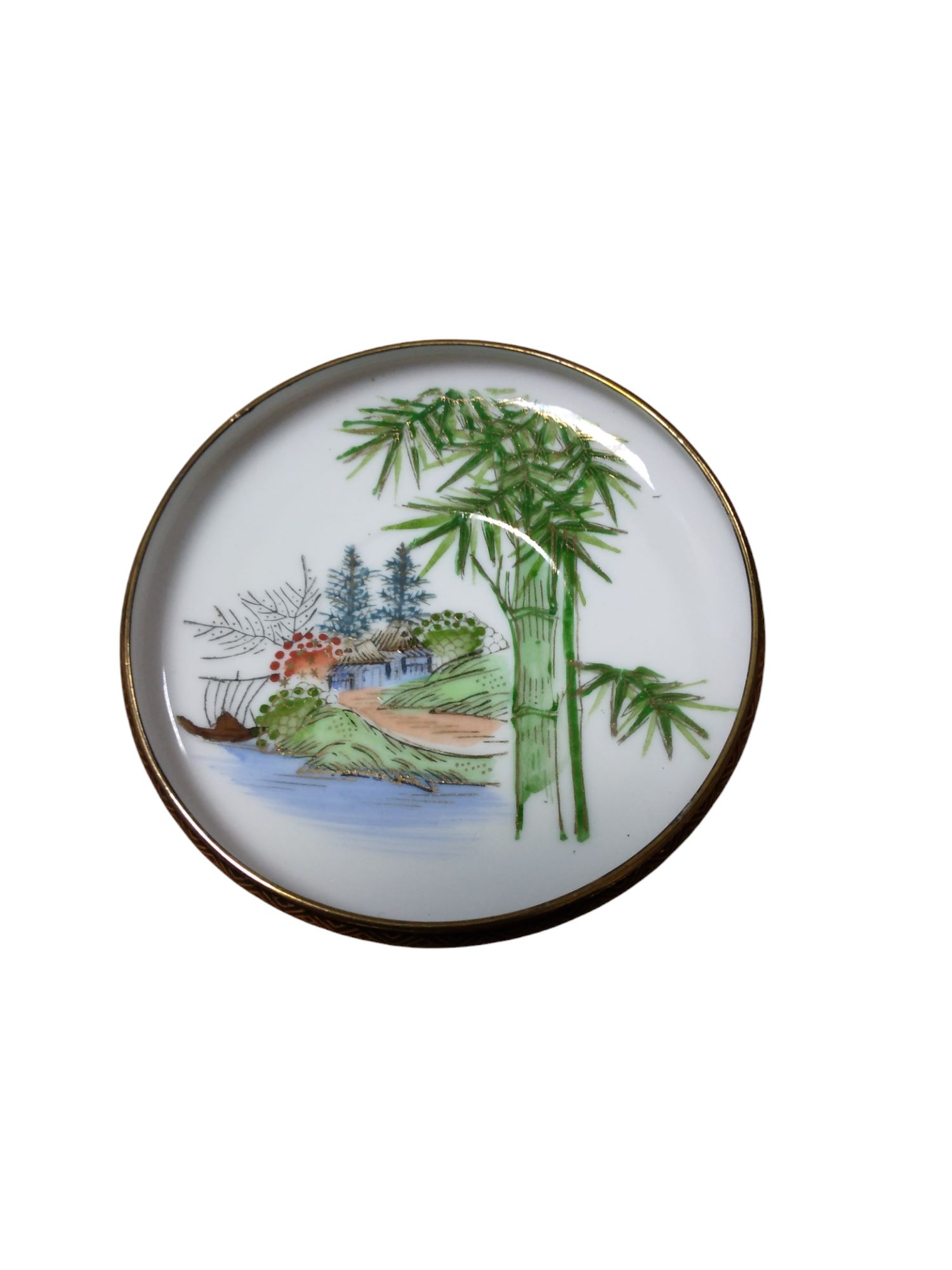 Service à thé CHINOIS en Porcelaine fine - Bon état - Photo 6