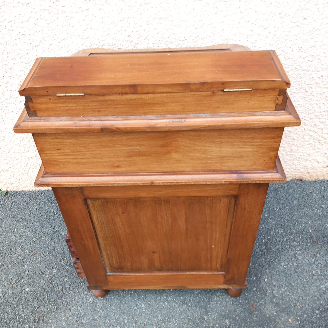 Secrétaire, bureau en acajou style Davenport - État correct - Photo 4