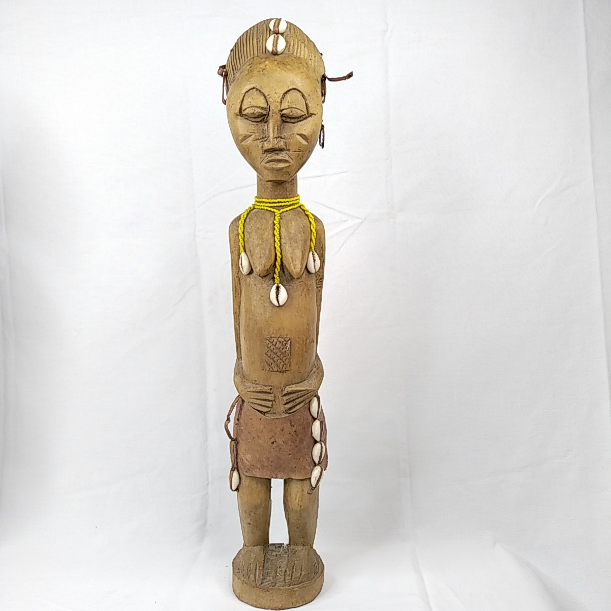 Couple de statues Art Africain - Photo 3