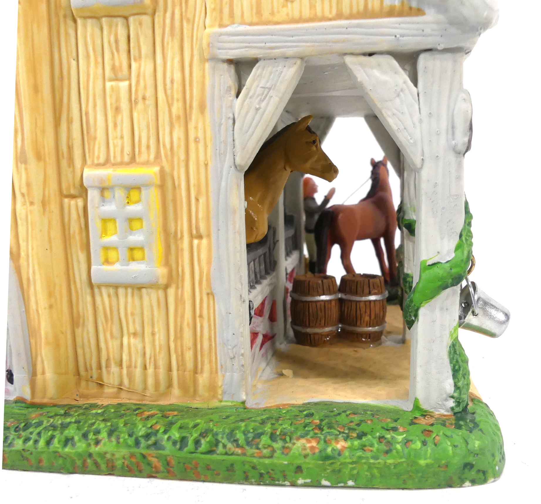 Voir photo 13 de Maison miniature Lemax -Willow Creek centre équestre Le risseau des Saules Maison miniature Lemax -Willow Creek centre équestre Le risseau des Saules Bon état - Vue 13 -