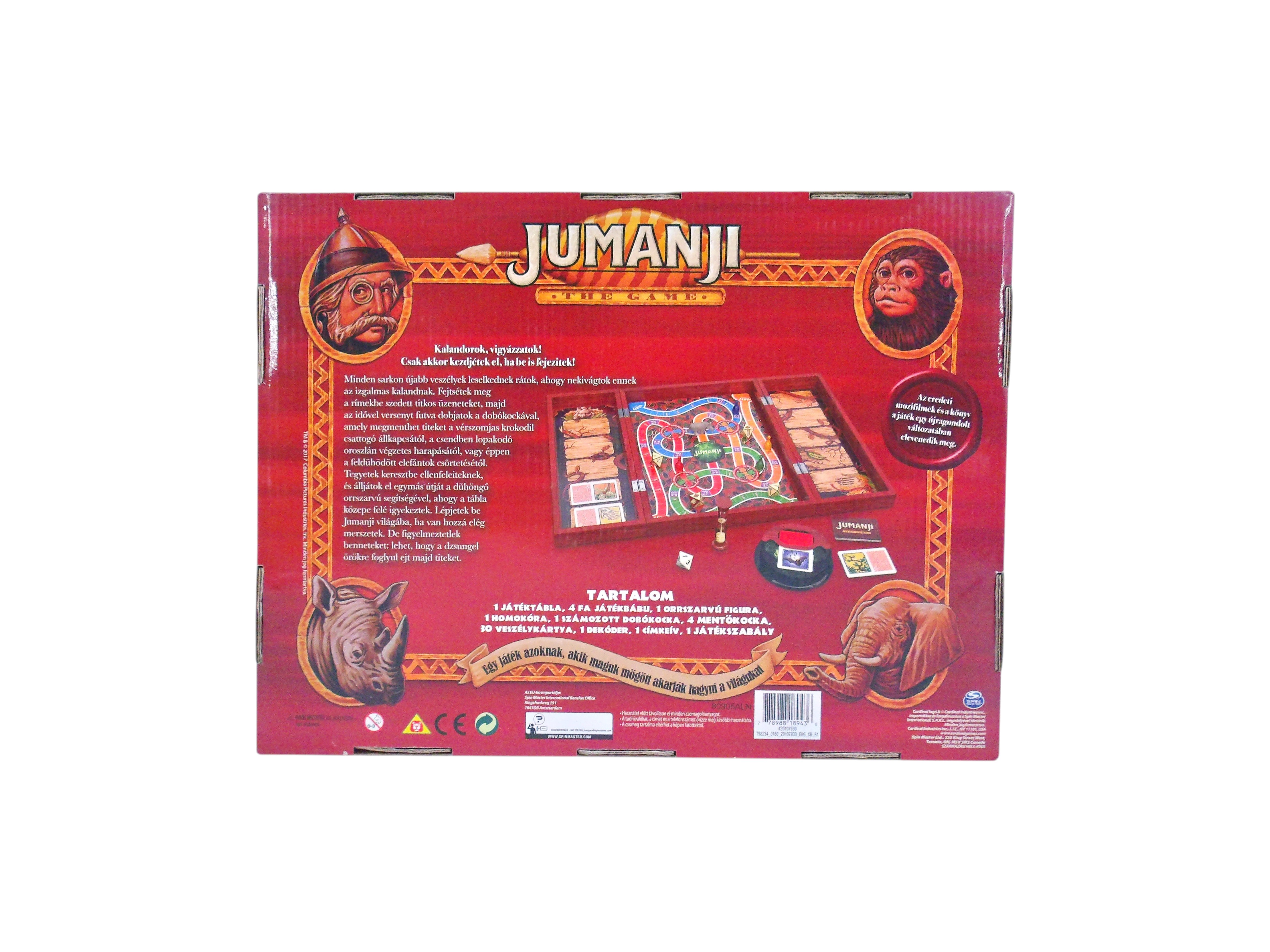 Voir photo 3 de Jumanji- Édition 2017 Jumanji- Édition 2017 Comme neuf - Vue 3 -