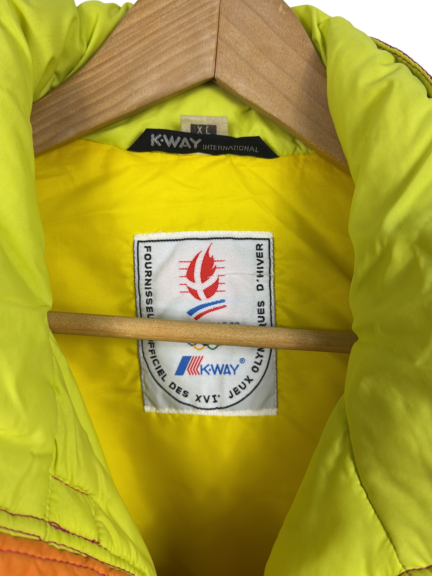 Veste De Ski Vintage Pour Homme Herman's - Taille XL, Bleue, Occasion En Bon état, Style Parka Années 80/90