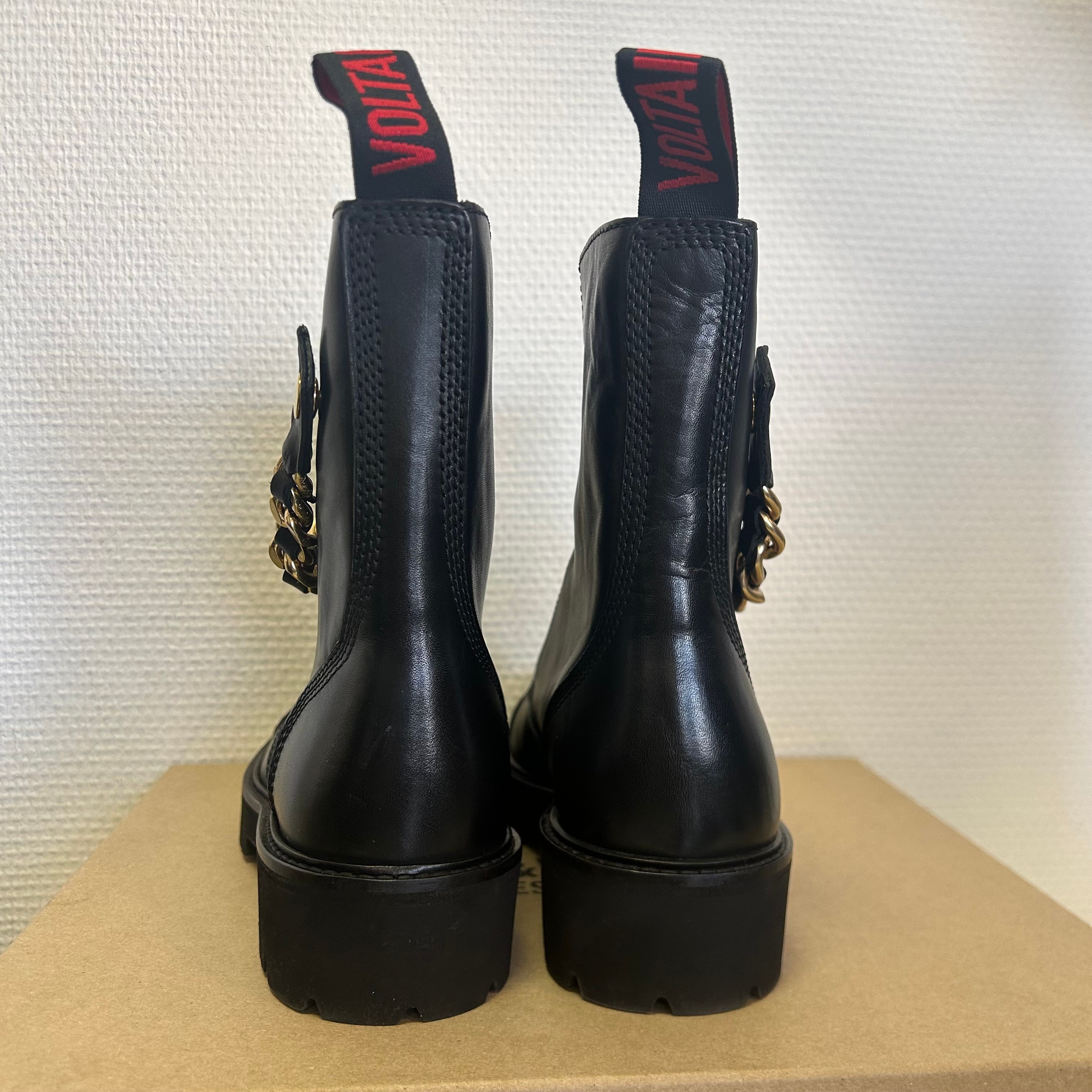 Zadig & Voltaire - Bottes Joe mat - Cuir noir - Femme - Taille 39  - Vue 2 - 