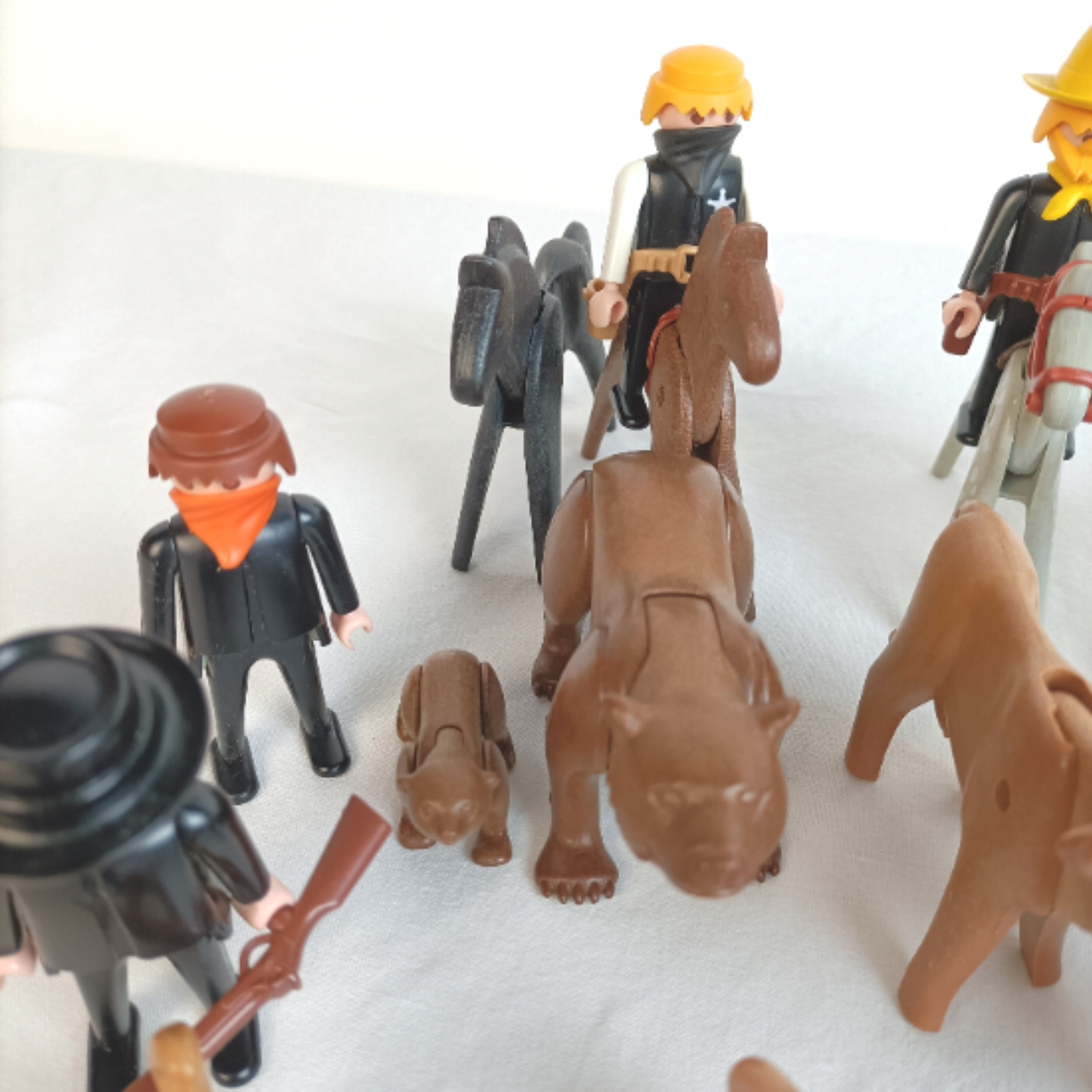 Lot Playmobil thème western cowboy - Bon état - Photo 4