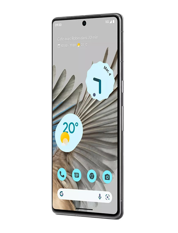 Google Pixel 7 Pro 5G - 128 Go - Très bon état - Blanc - Batterie testée - Photo 1