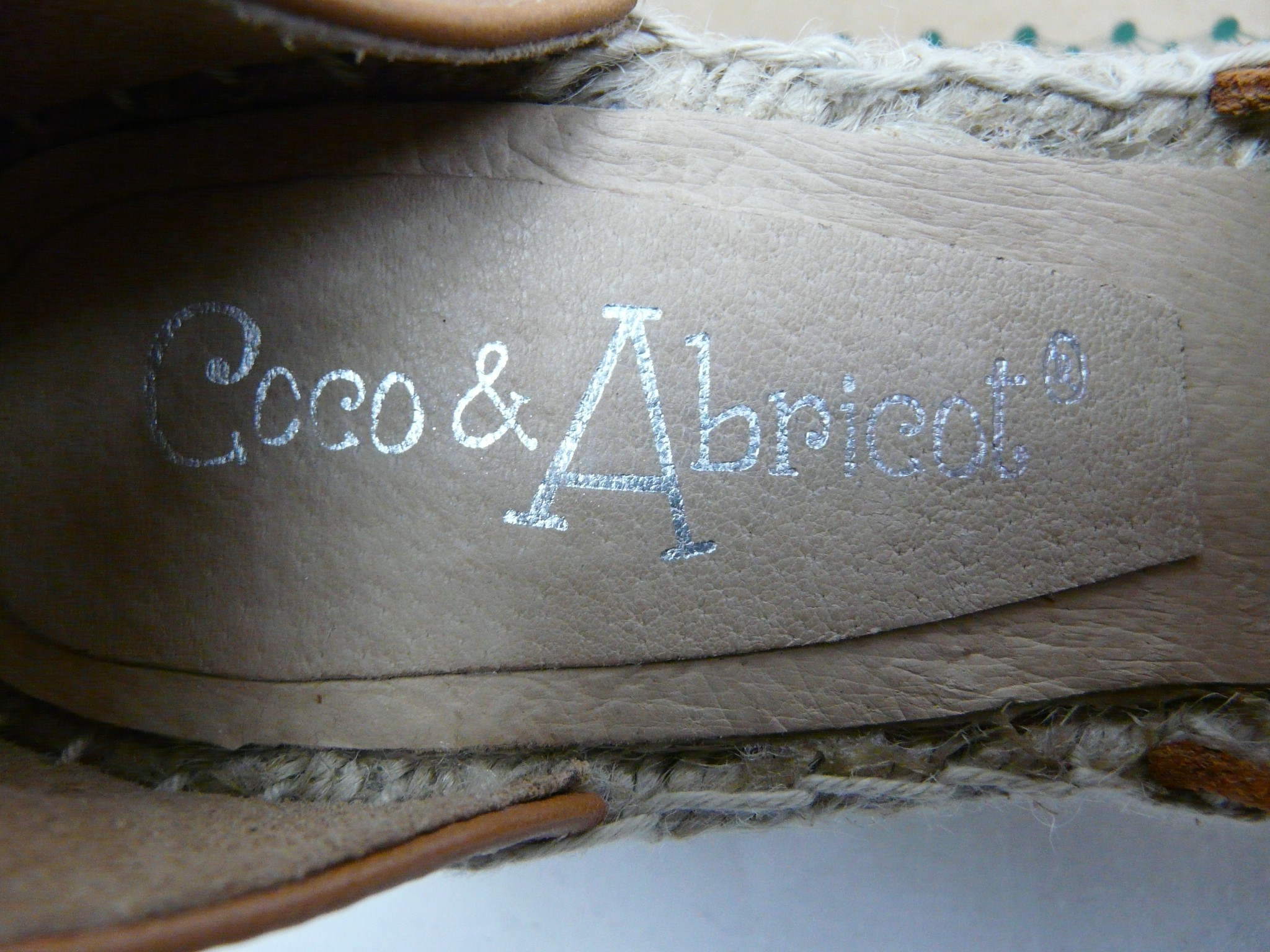 C39 - Espadrilles à talons compensés - Coco & Abricot - Pointure 37 Très bon état - Vue 11 - 