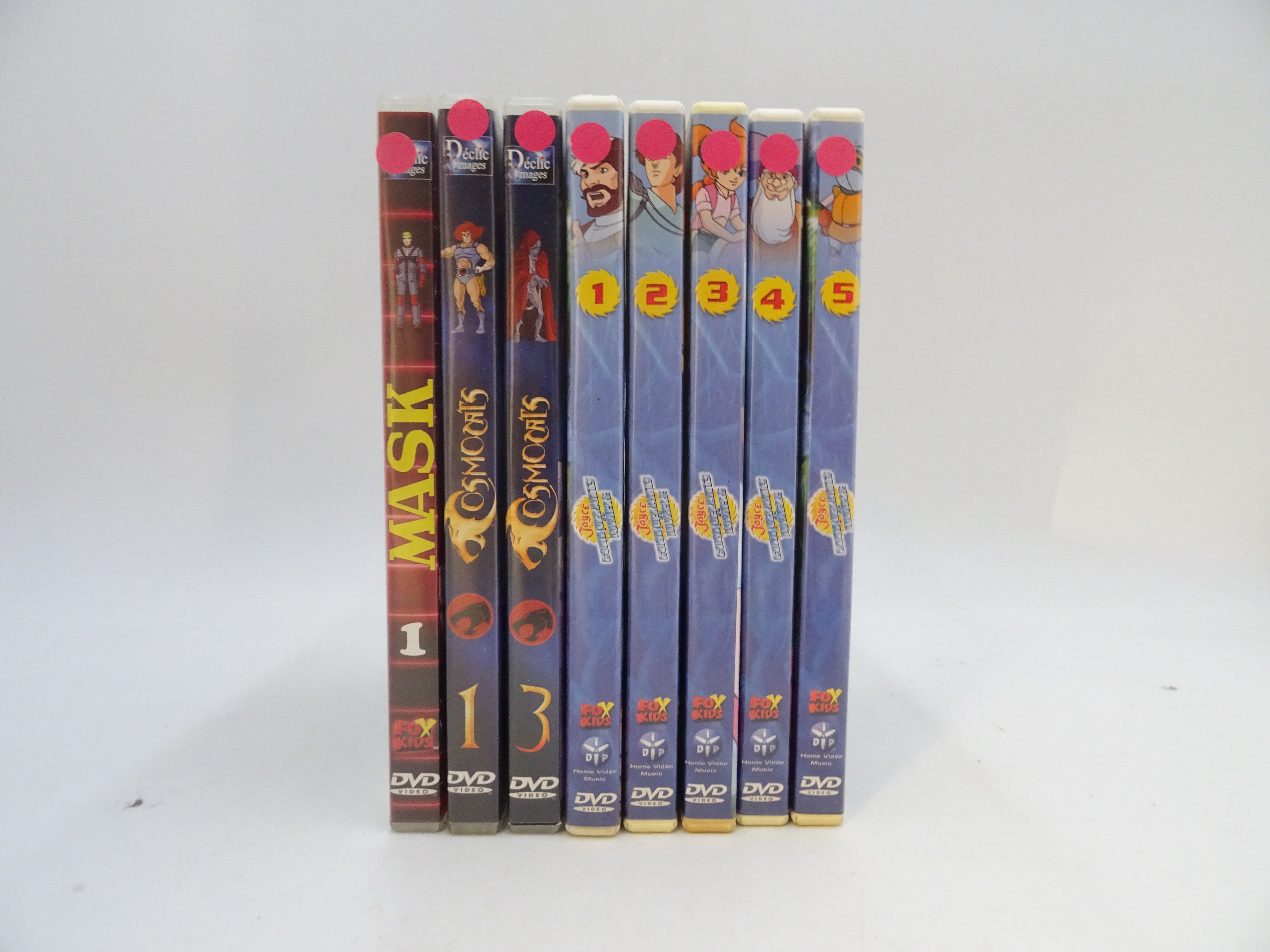 Lot de DVD de dessins animé des années 80' Bon état - Vue 2 - 