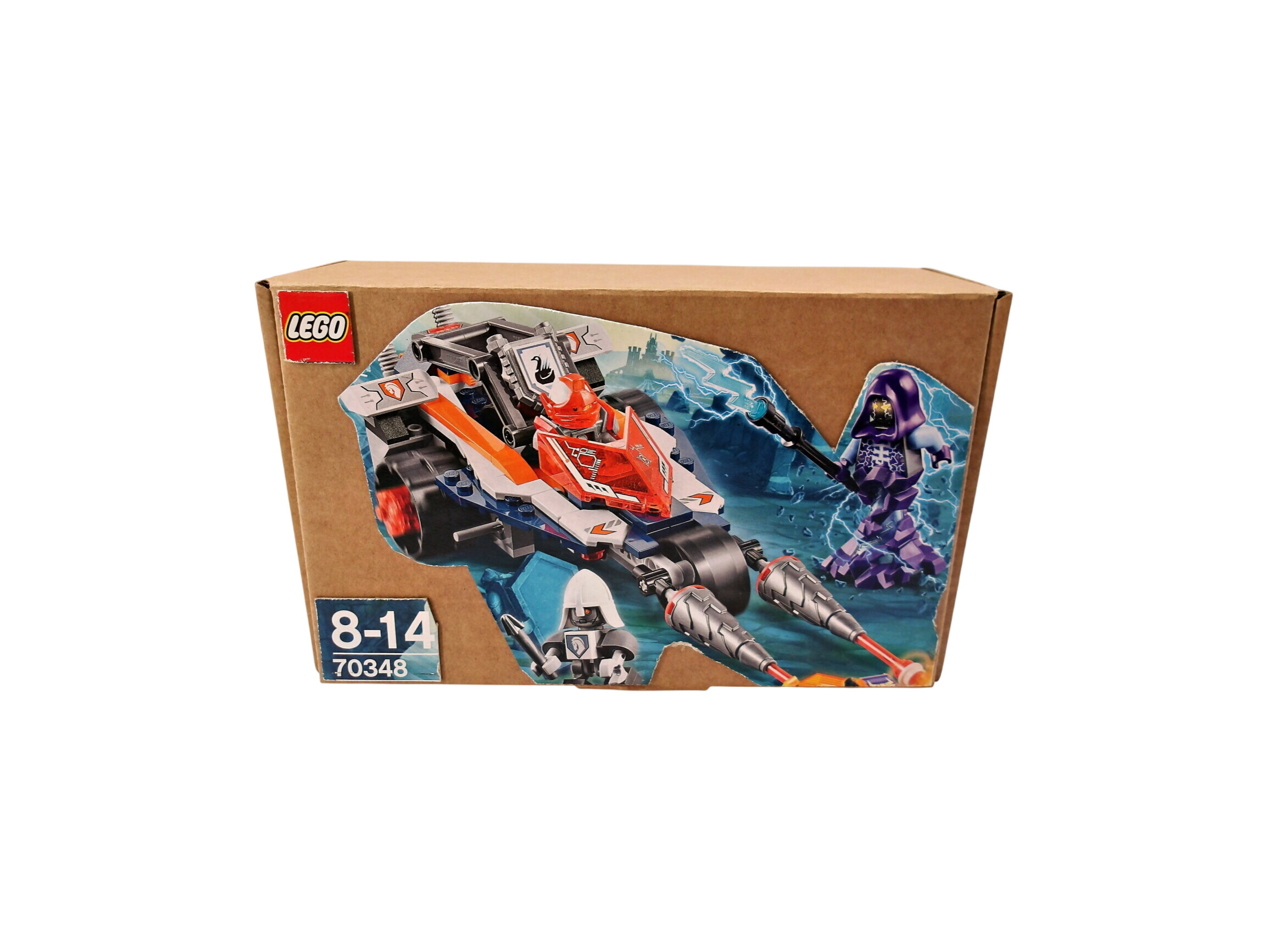 Acheter LEGO - Nexo Knights - Le double tireur de lance - 70348 Très bon état - 24,90 € LEGO - Nexo Knights - Le double tireur de lance - 70348 Très bon état - reconditionné disponible sur Label Emmaüs
