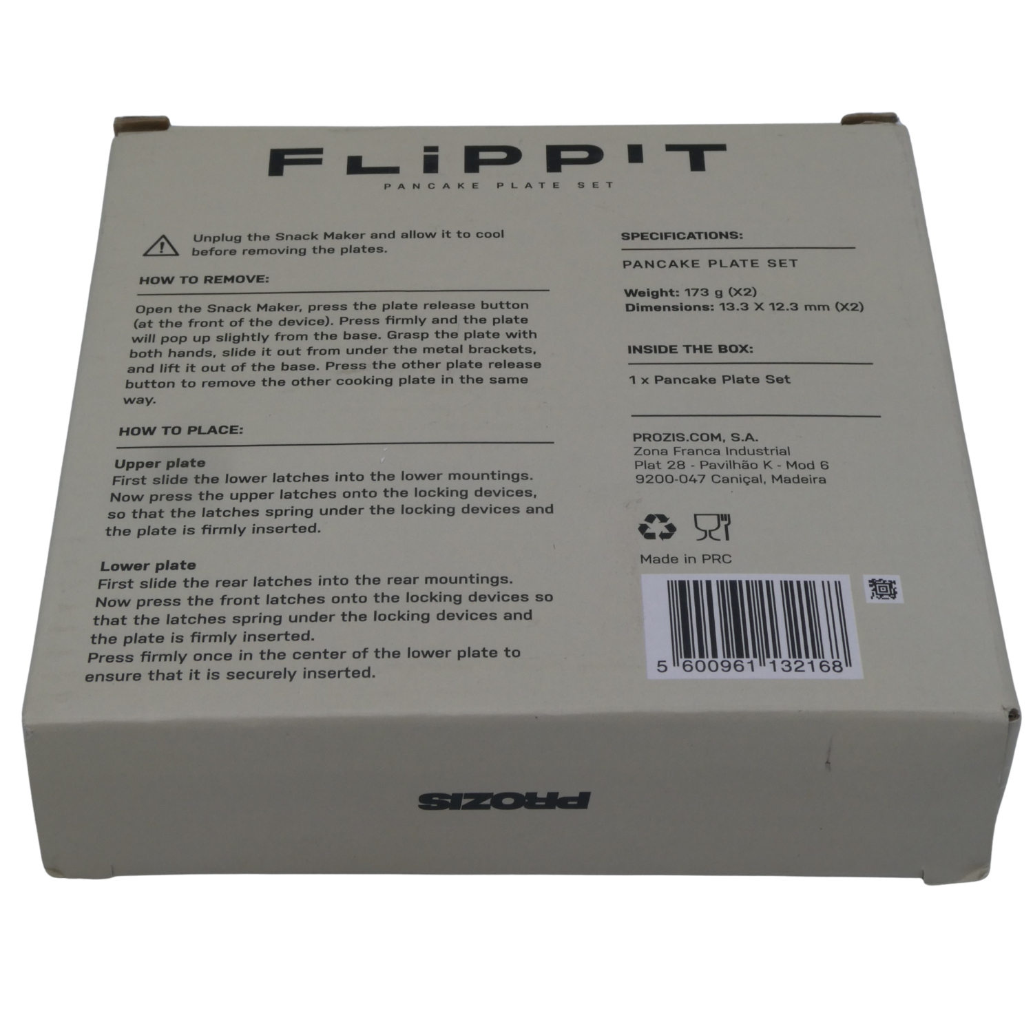 Prozis Plaques pour pancakes Flippit (pancake plate set) - Photo 4