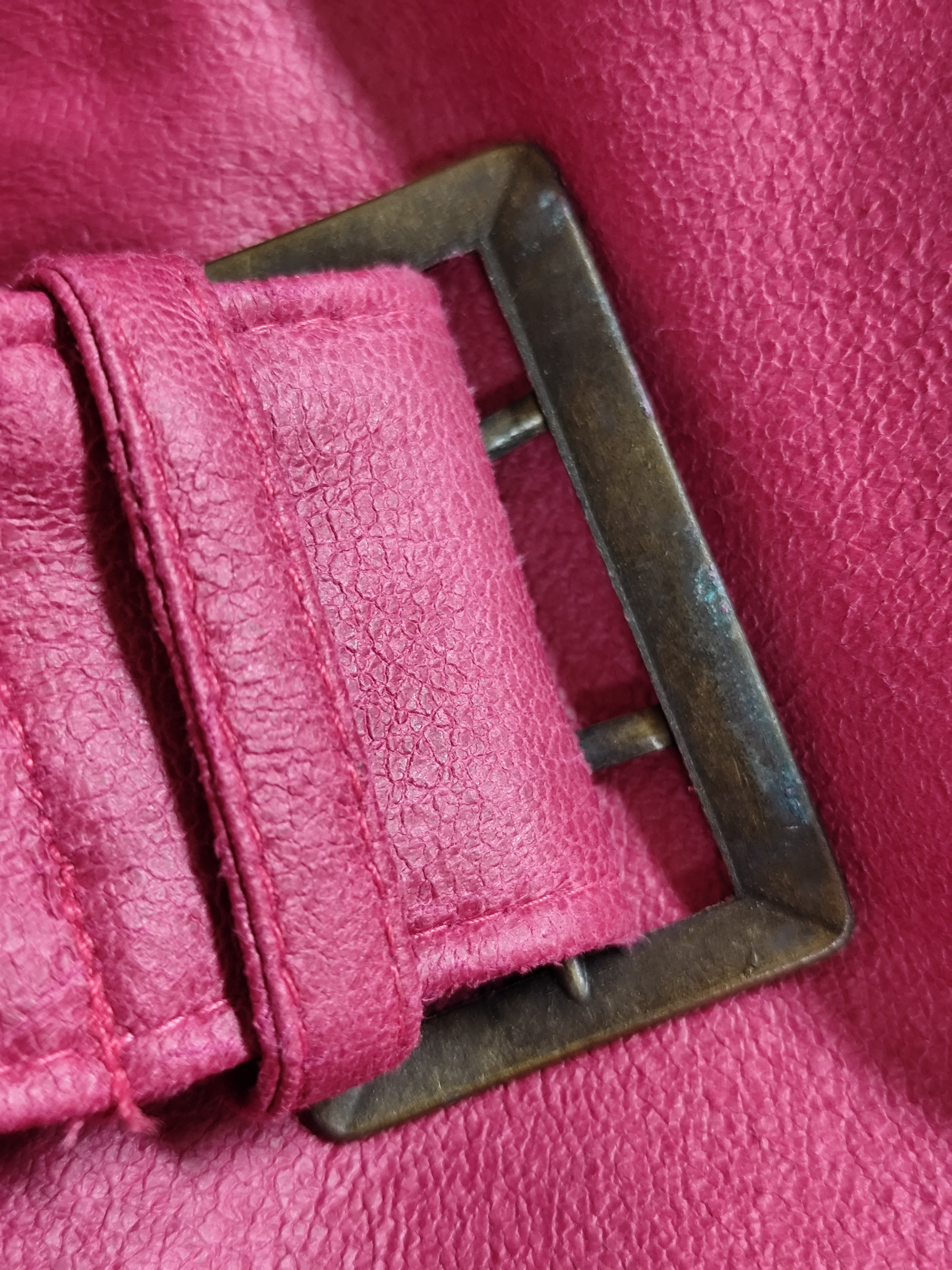 Trench Balmain Femme Fuchsia – Taille 42 - Photo 7