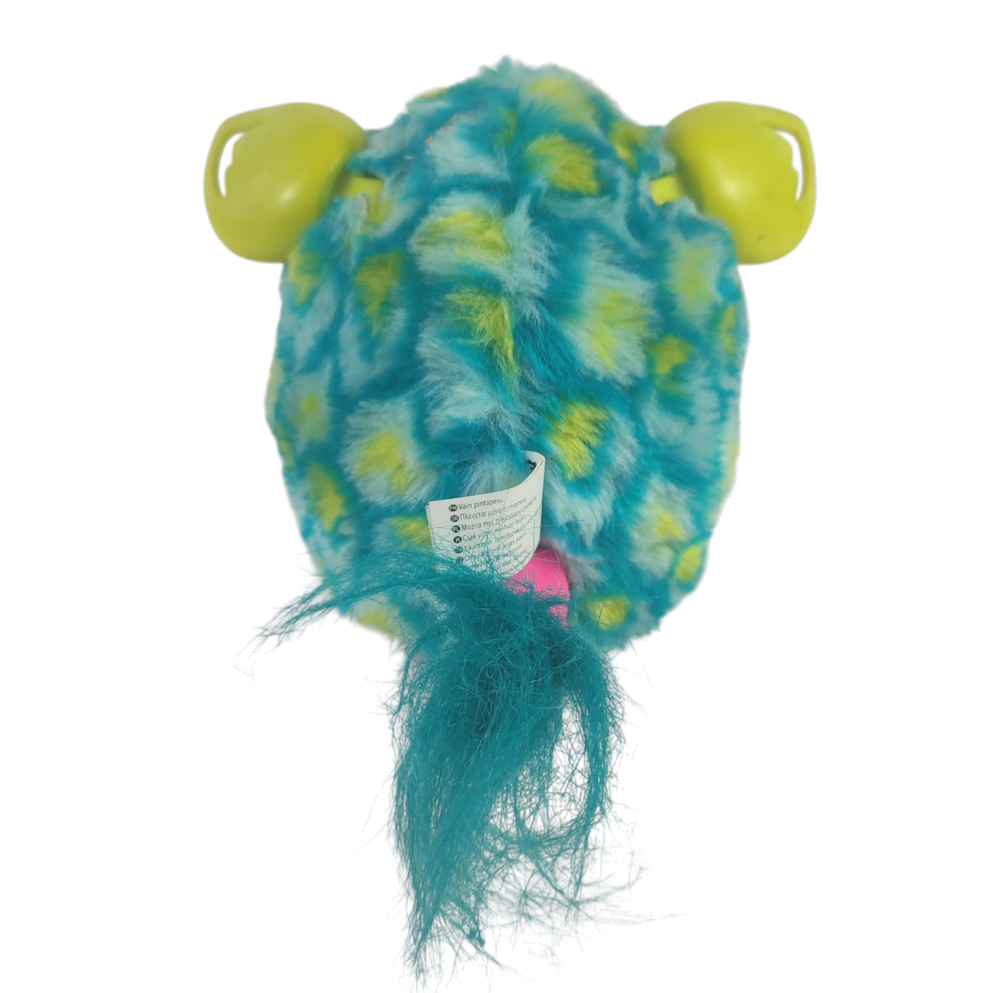 Furby turquoise et vert-jaune - Hasbro 2013 Bon état - Vue 2 - 
