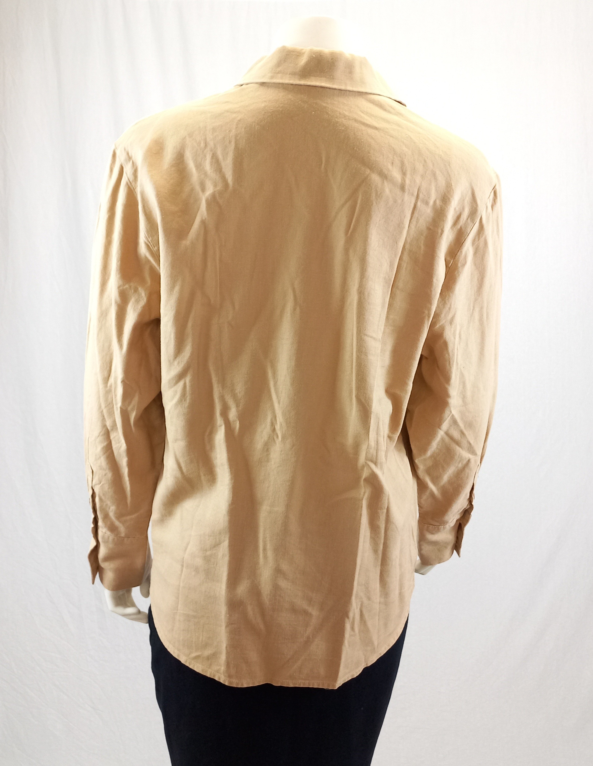 Chemise coloris caramel - Photo 2