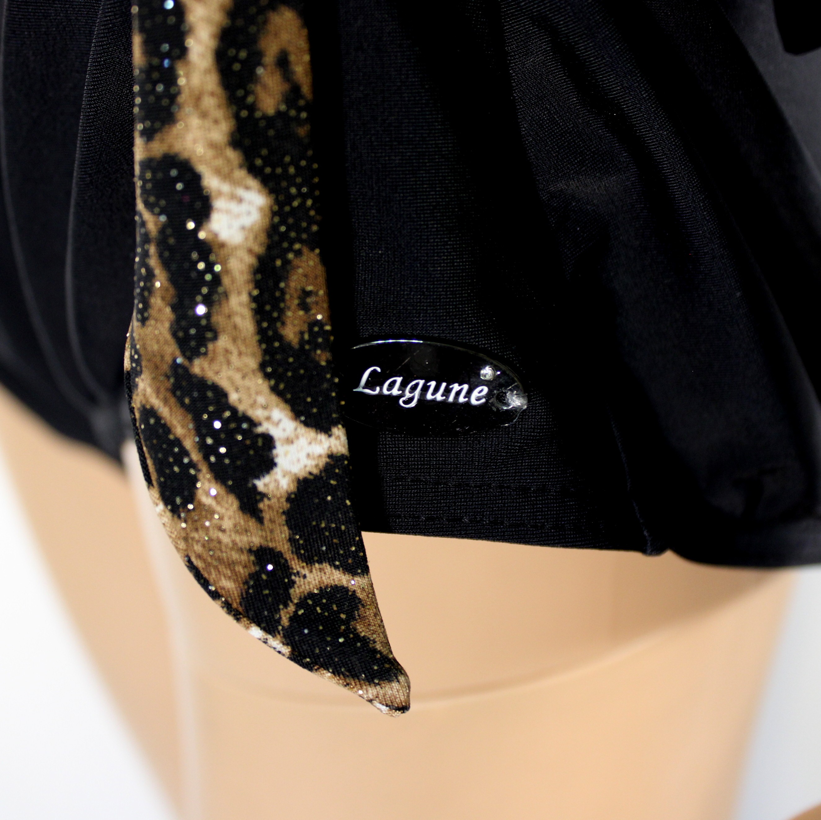 Maillot De Bain Noir Léopard LAGUNE Taille 52 - Photo 2