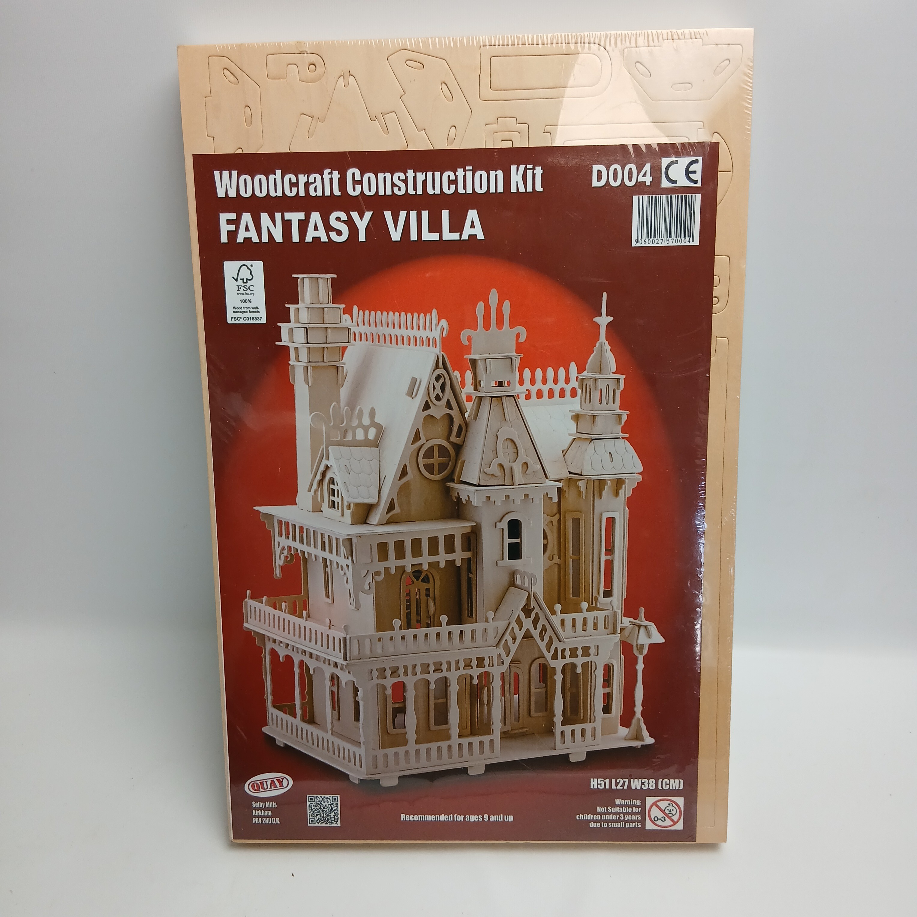 Maquette en bois Fantasy Villa Bon état - Vue 3 - 