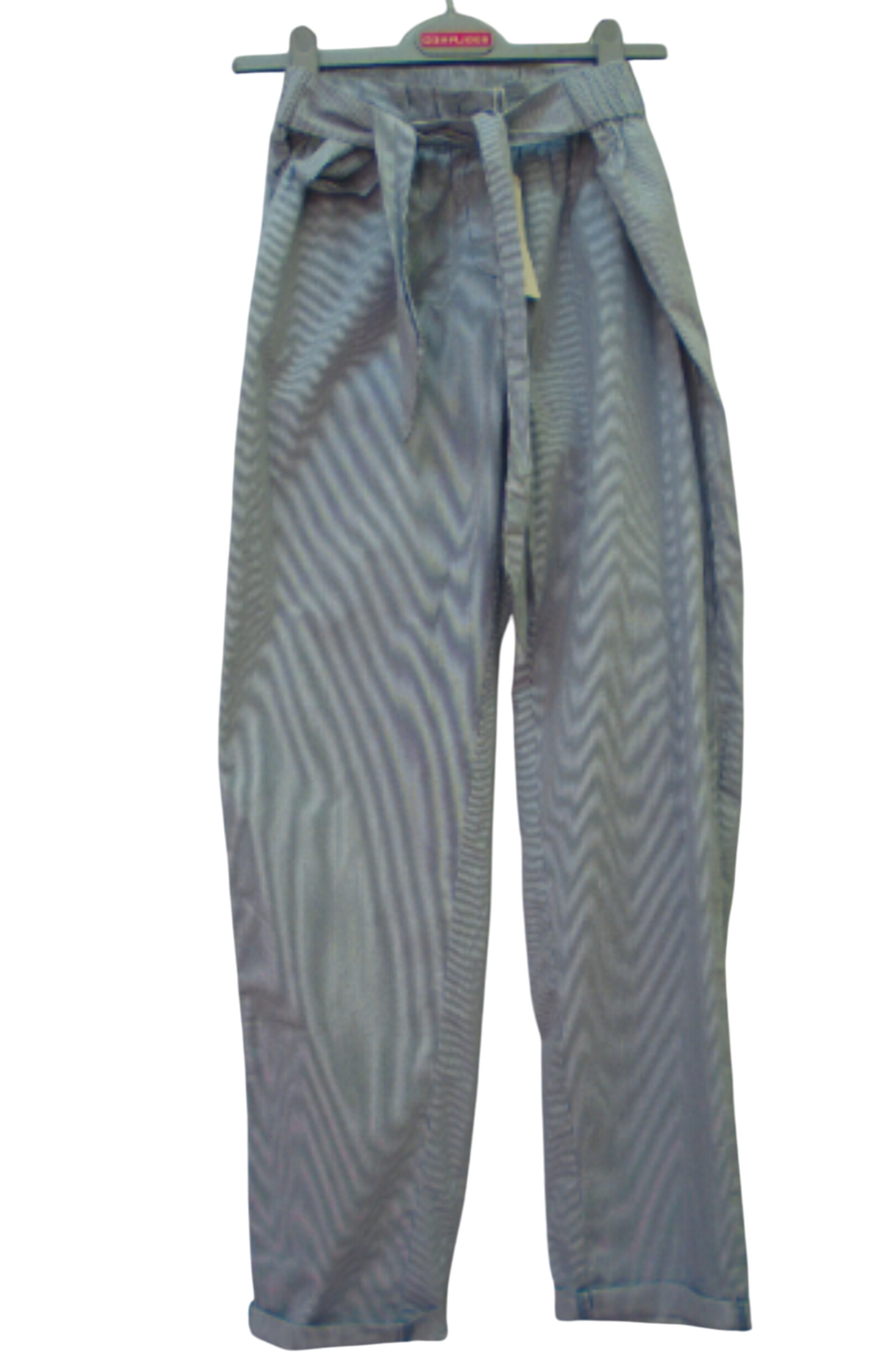 Pantalon ESPRIT, à rayures bleu et blanc, taille 40 - Photo 0