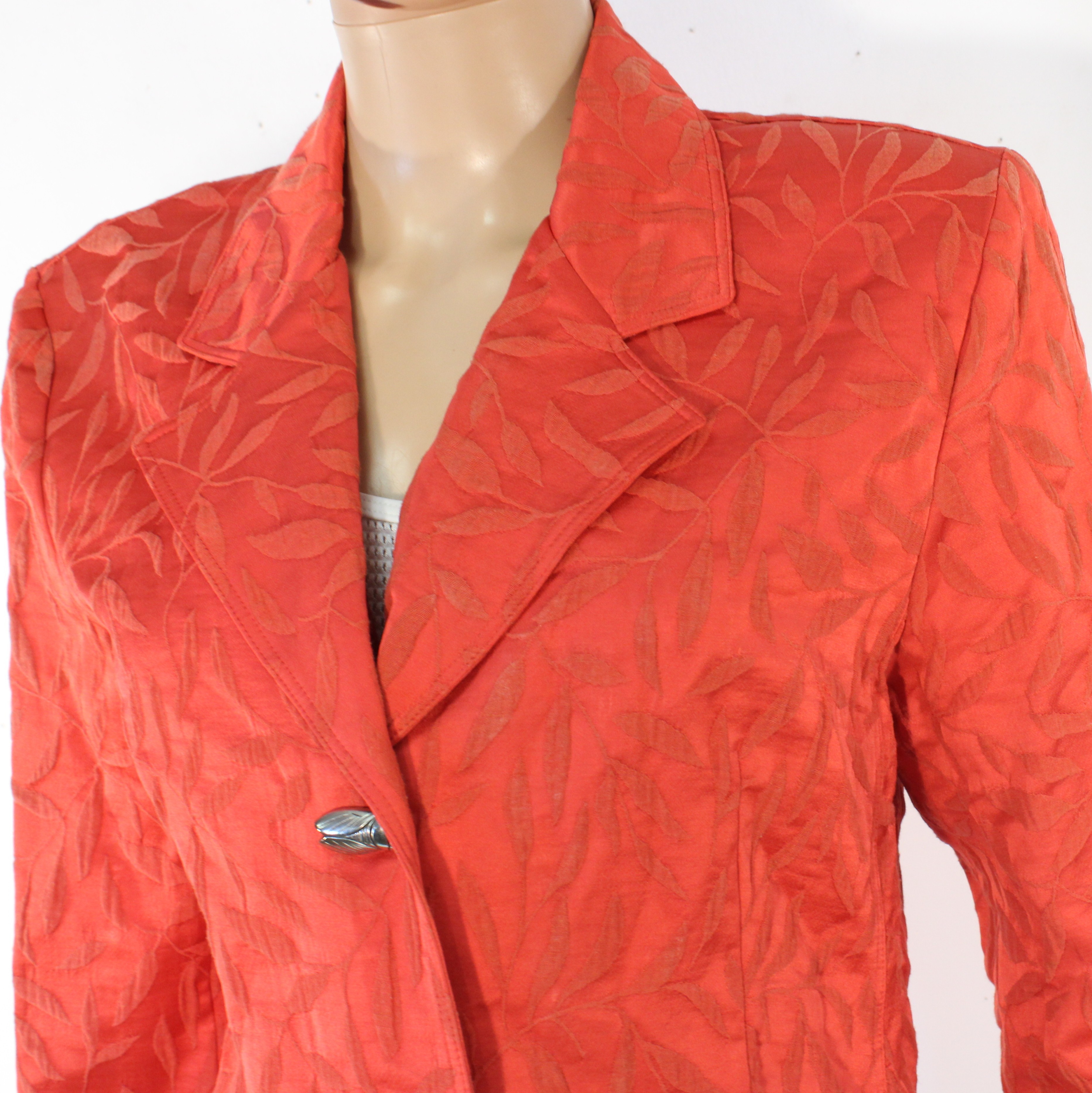 Veste Femme Rouge Taille 40  - Vue 4 - 