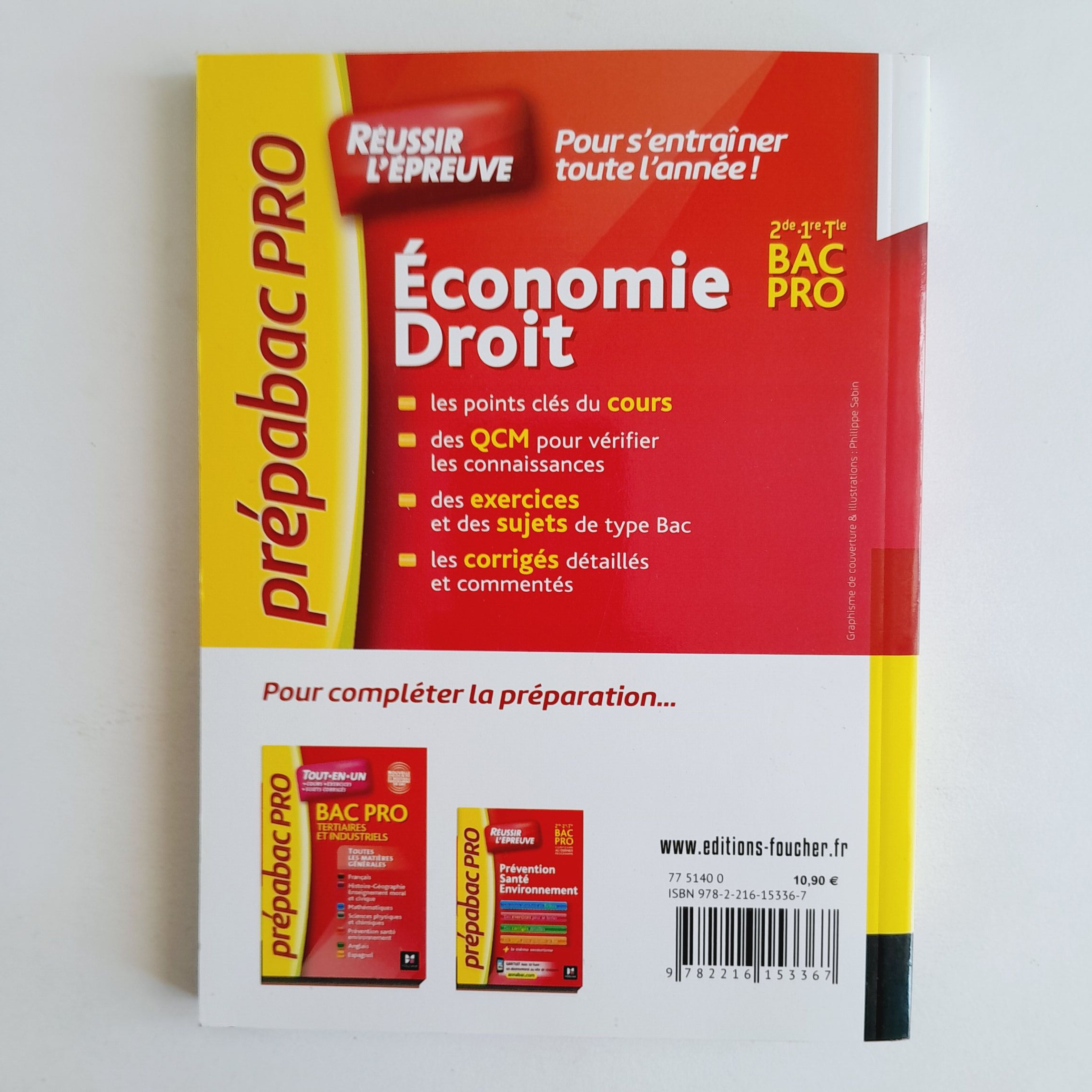 Prépabac PRO - Économie droit - 2nde ,1re. Tle BACPRO - Photo 2