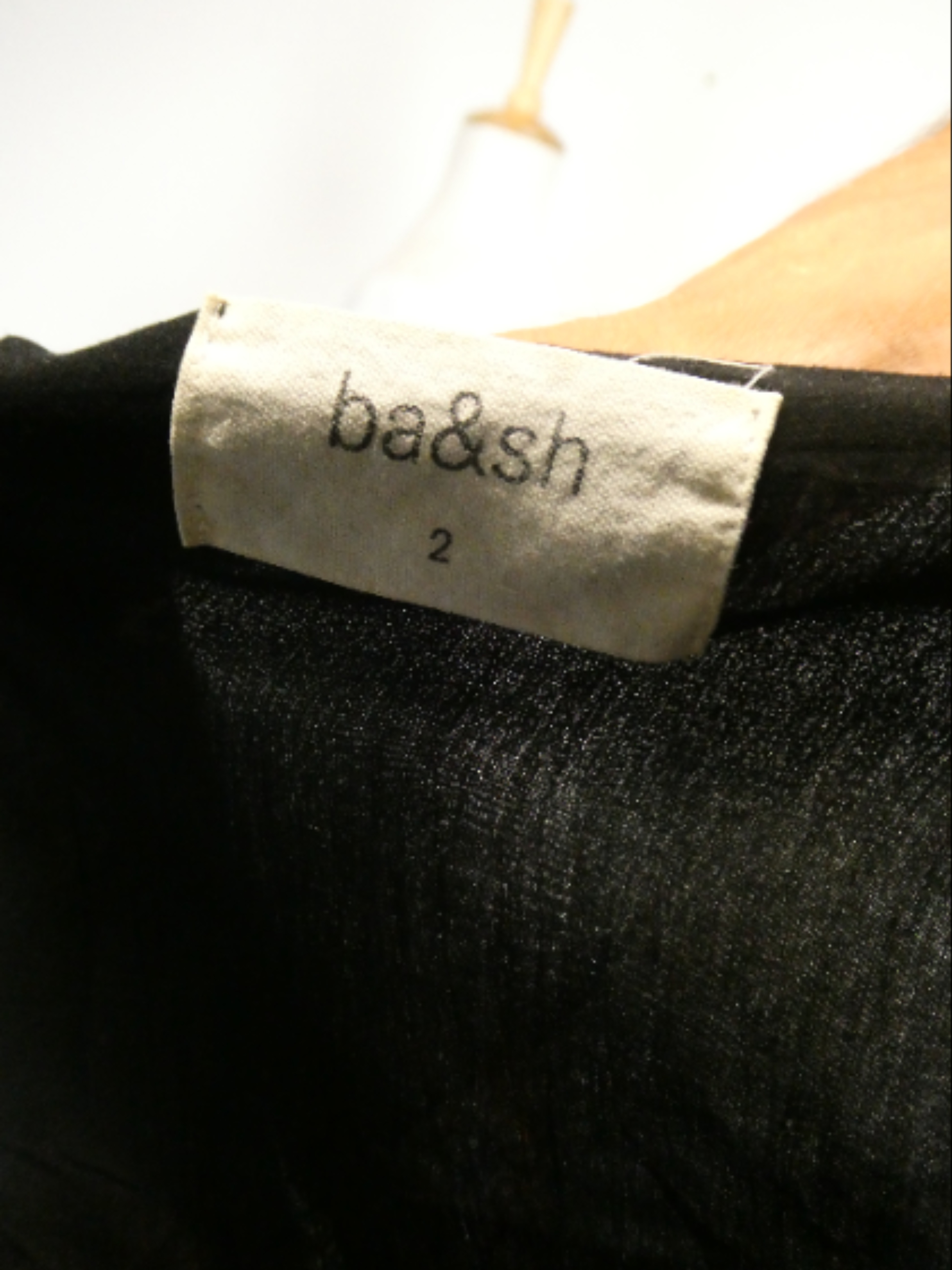 Ba&sh - Robe verte motif fleurs multicolores - T2 - Photo 12