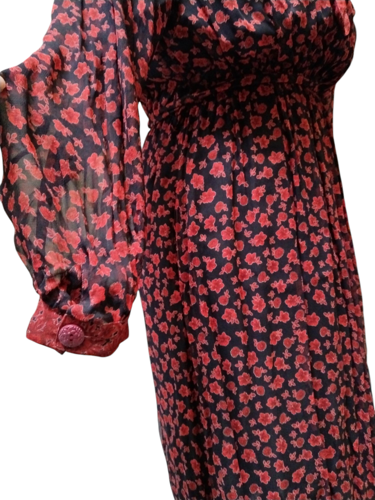 Robe mi-longue légère État correct - Vue 2 - 