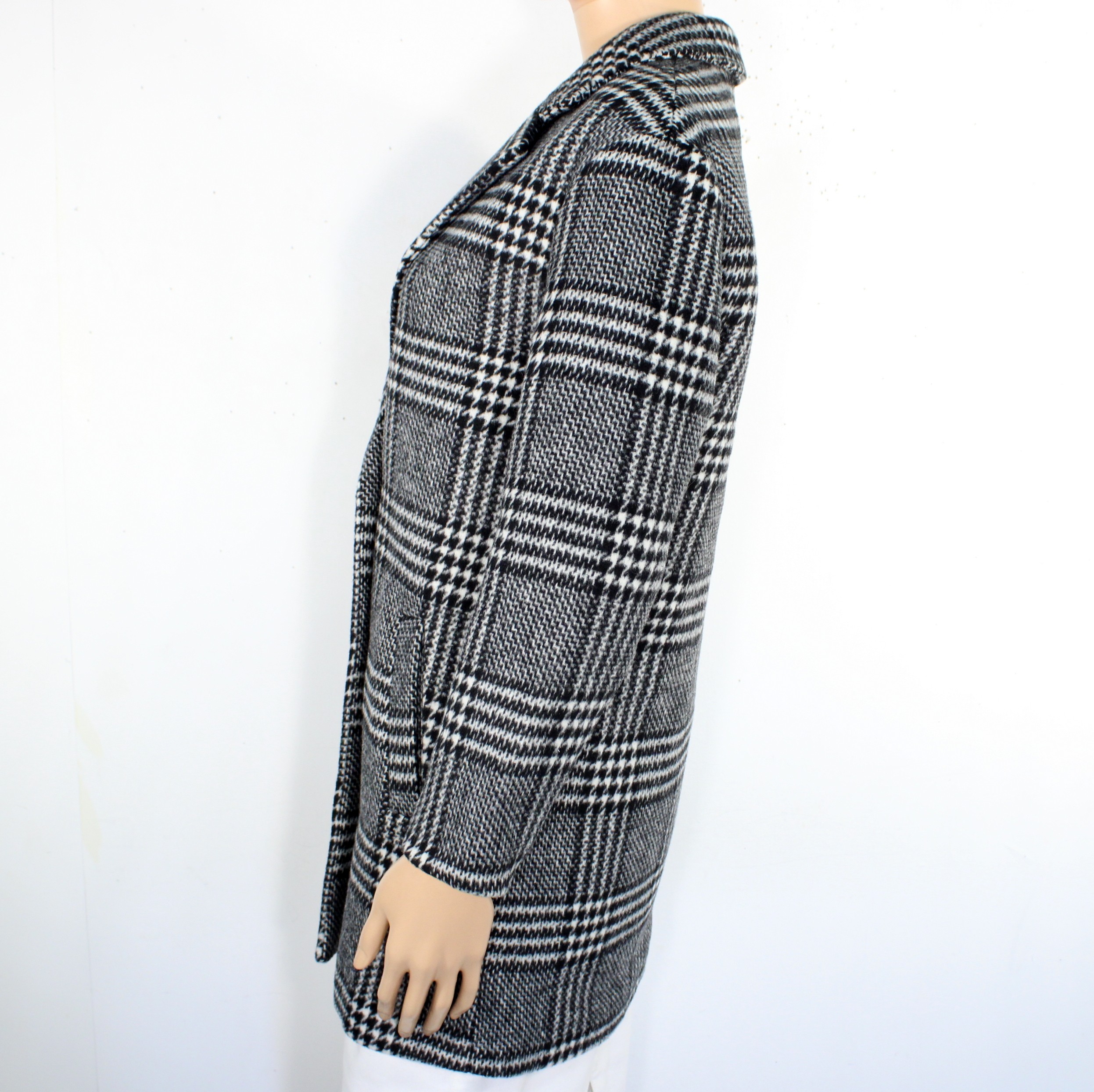 Manteau Femme Noir & Blanc KIABI Taille XS Bon état - Vue 3 - 