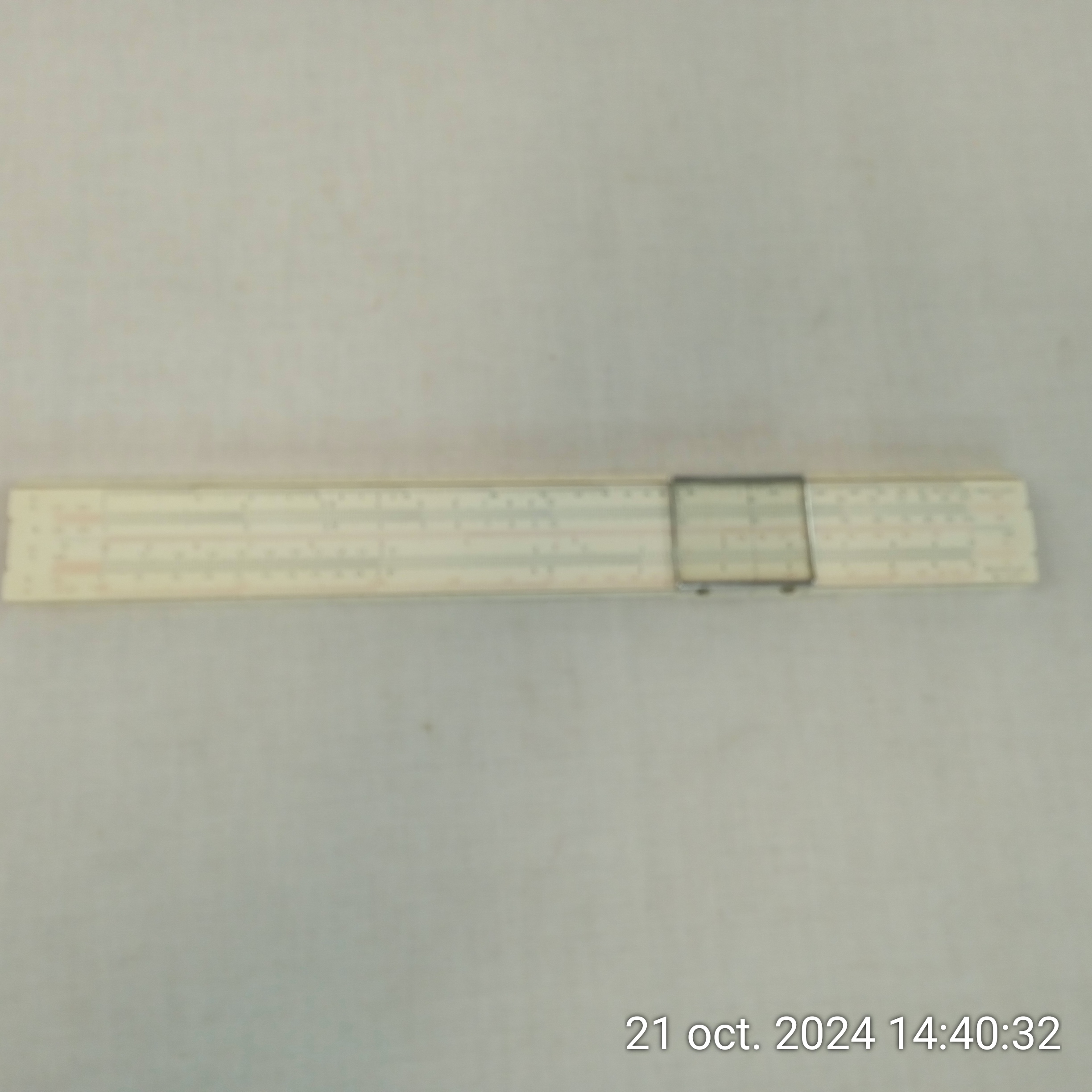 Ancienne règle à calculer NESTLER Darmstadt Nr 0210 avec son étui d'origine - Bon état - Photo 6