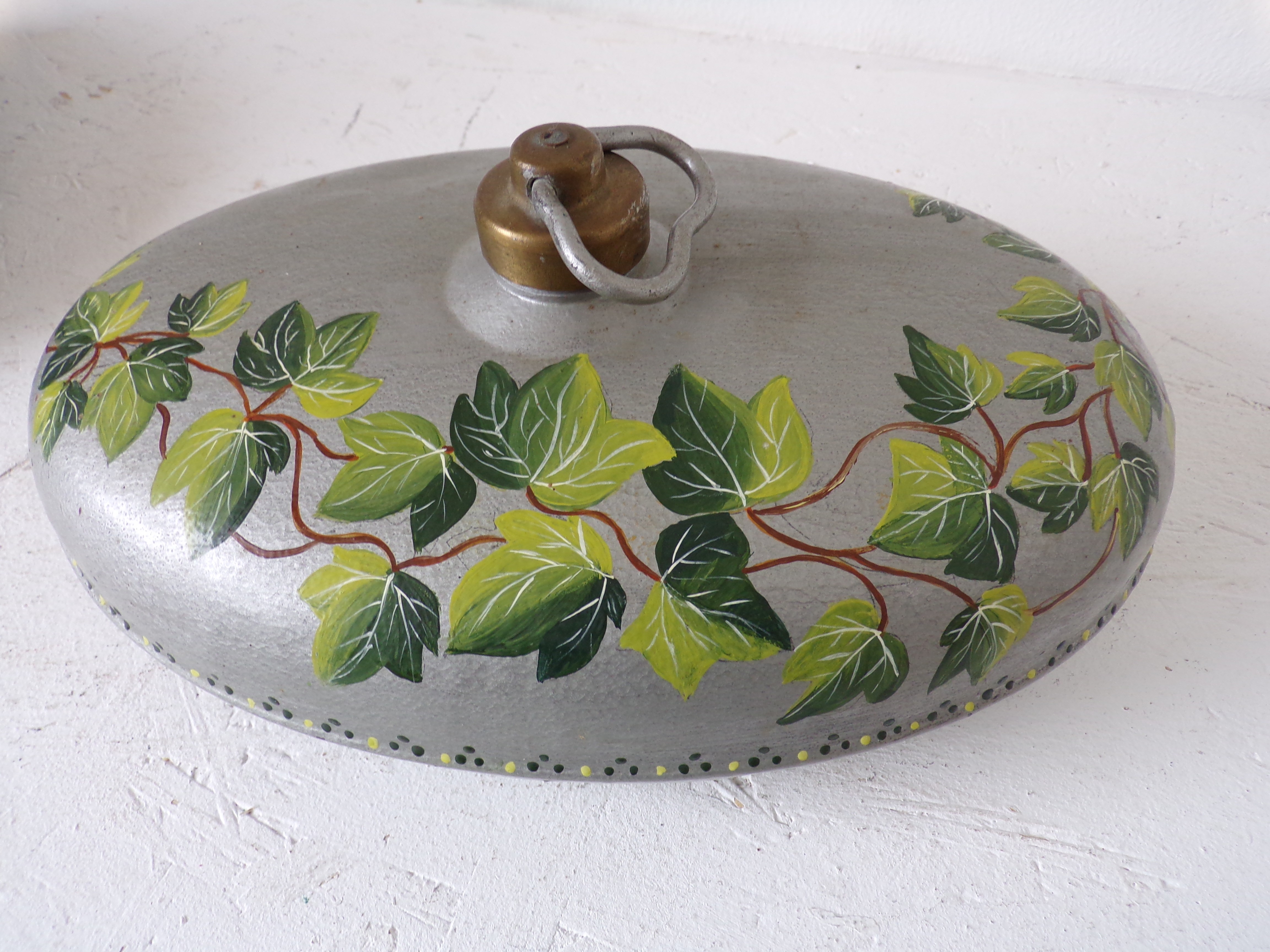 Bouillotte Décorative En Fer - Multicouleur - Occasion (État Neuf Selon Vendeur)