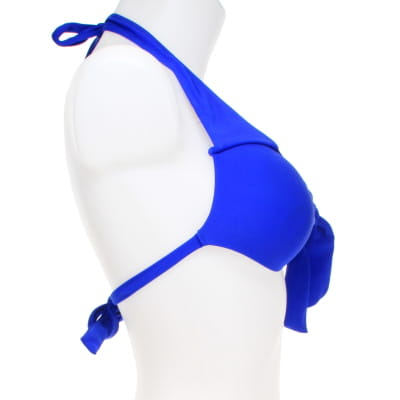 Haut de maillot de bain bleu avec armatures - Femme - Taille L - Photo 2