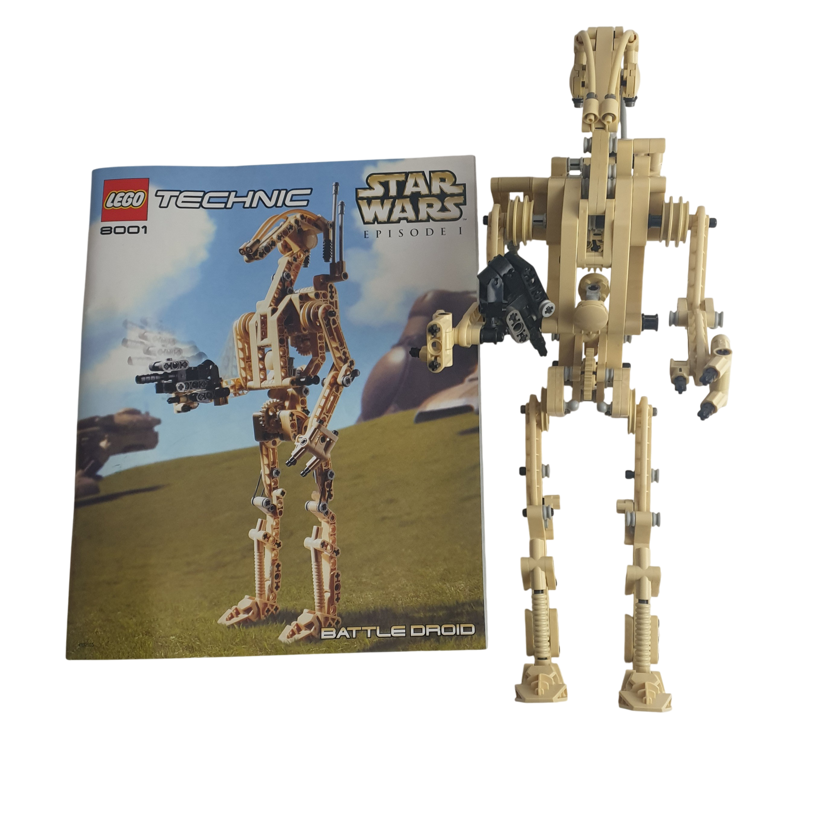 Lego Technic Star wars vintage (2000) 8001 Battle droid - Très bon état sur Label Emmaüs