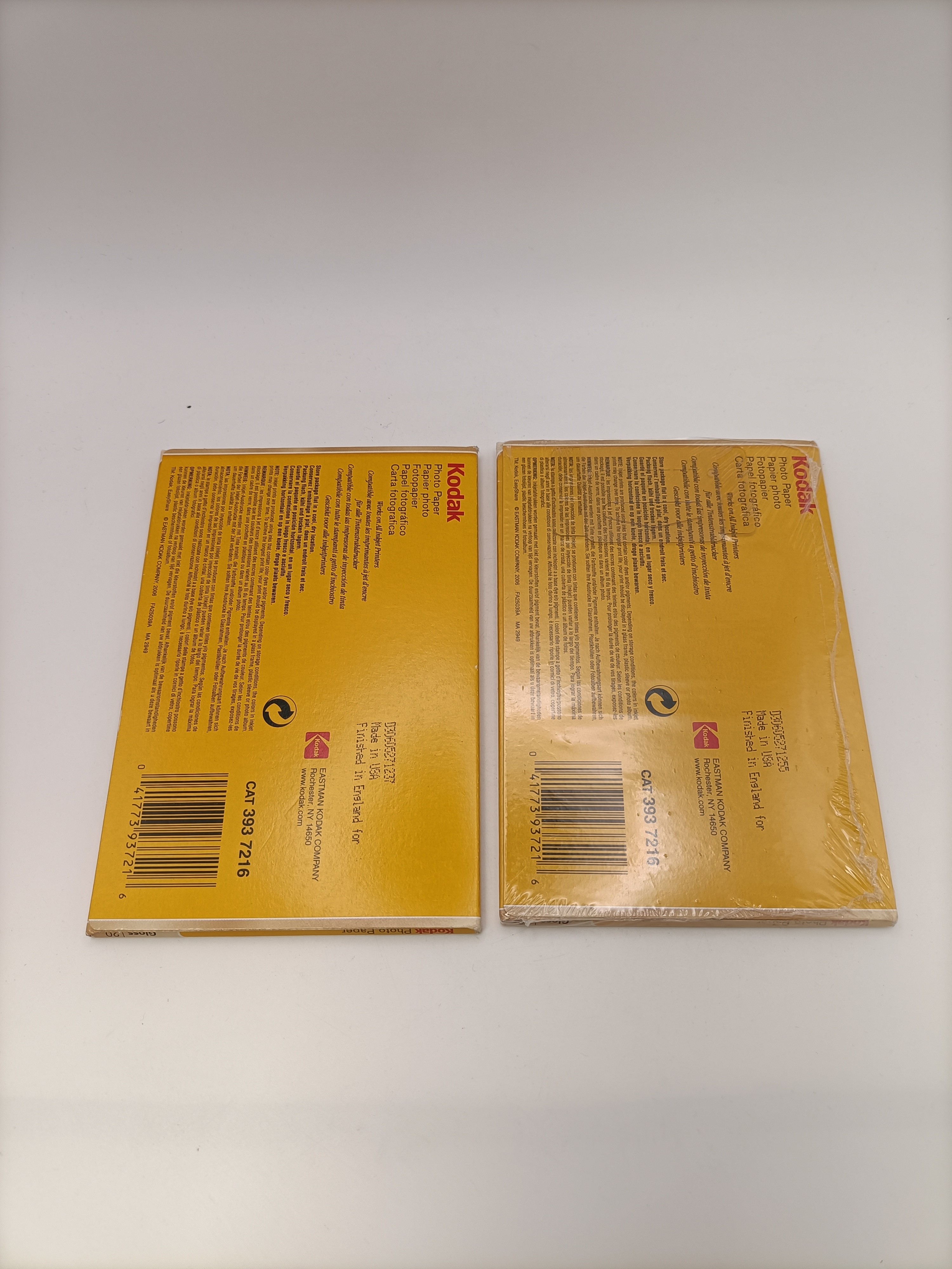 Lot 2 paquets papier photo Kodak 10x15 cm 20 feuilles impression imprimante photo Comme neuf - Vue 5 - 