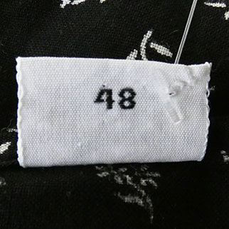 Robe noire avec motifs - Femme - Taille 48 - Photo 3