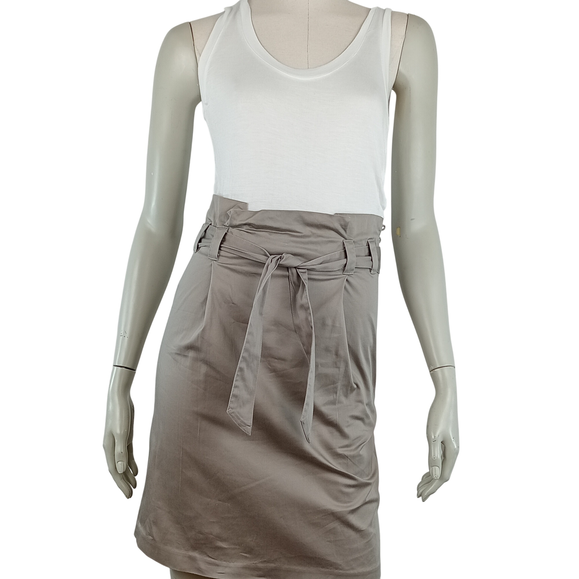 Robe femme ou fille de la marque Kookaï de couleur taupe taille XS (34) - Photo 0