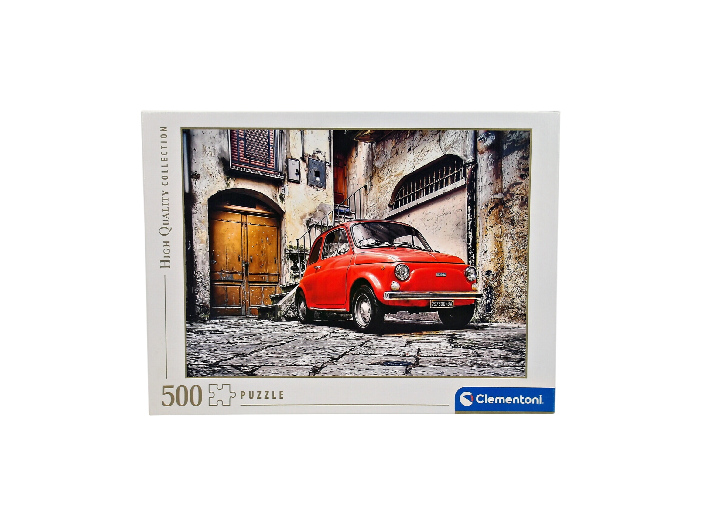 Puzzle 500 pièces - Fiat 500 Très bon état -  reconditionné disponible sur Label Emmaüs