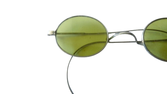 Lunettes vintage style années 1920 et son étui - Photo 2