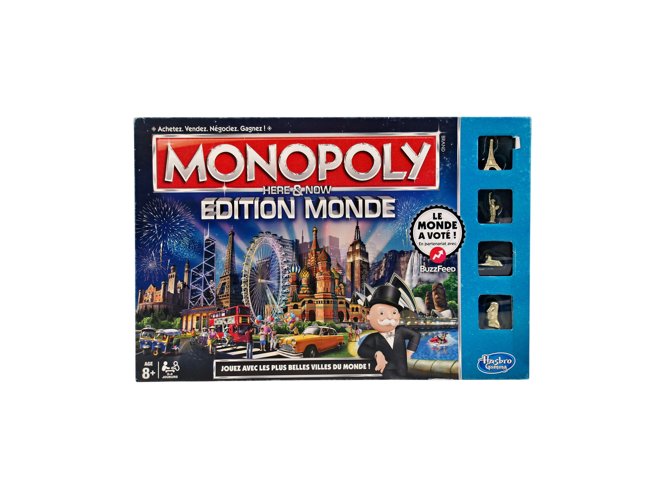 Monopoly - Edition Monde- Édition 2015 Comme neuf -  reconditionné disponible sur Label Emmaüs