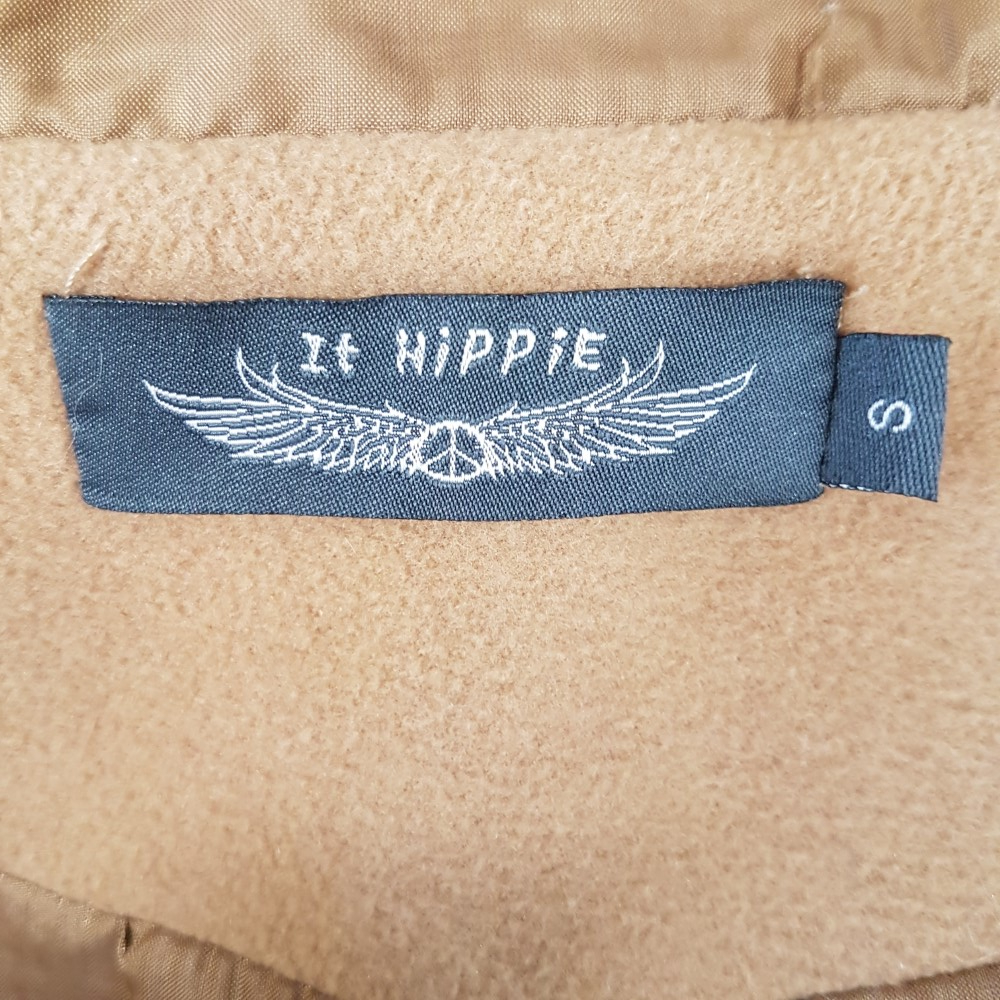 Voir photo 9 de Manteau marron avec capuche en fausse fourrure - IT HIPPIE - Taille S Manteau marron avec capuche en fausse fourrure - IT HIPPIE - Taille S - Vue 9 -