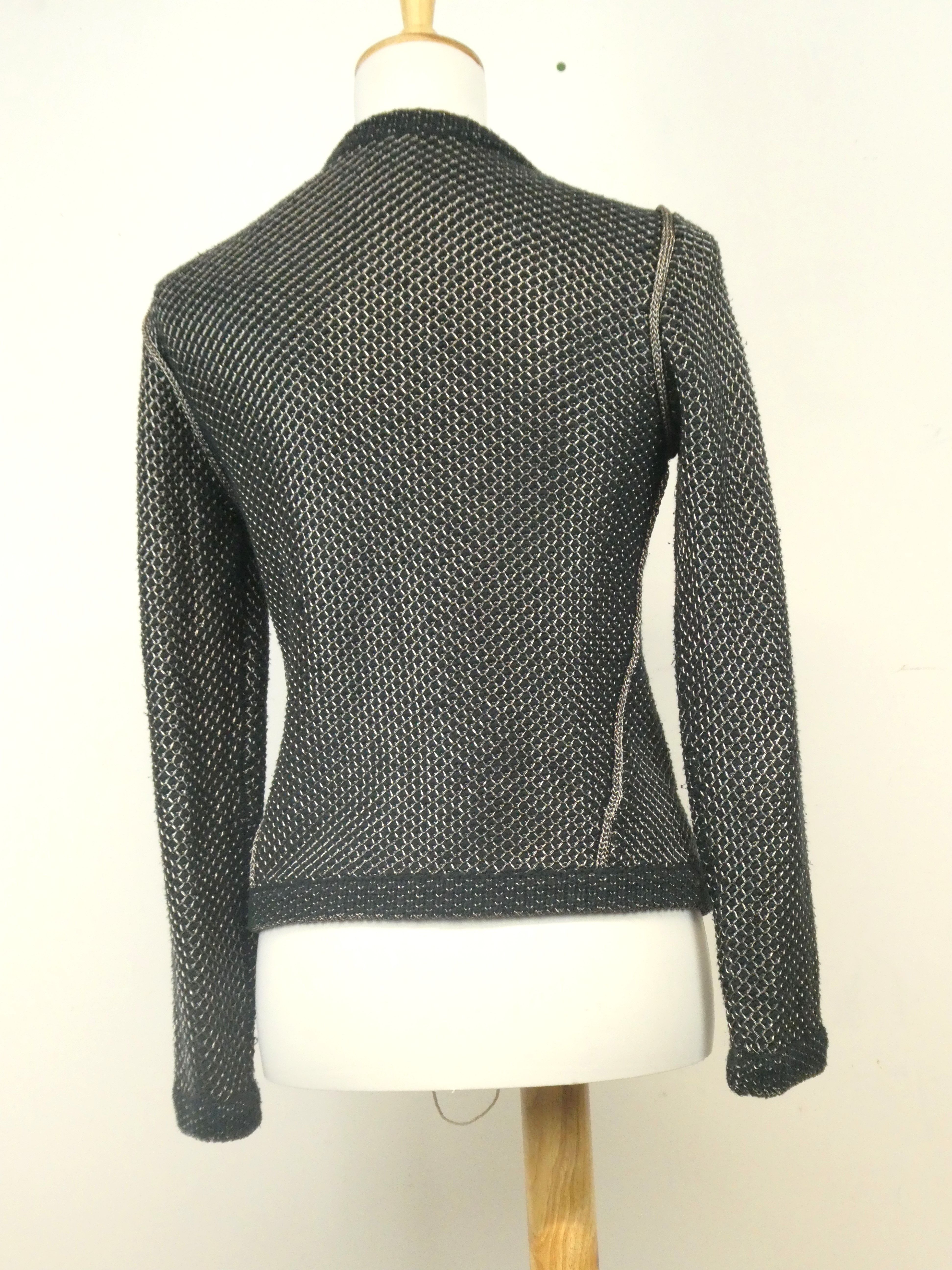 Maje cardigan manches longues à ornements métalliques - Taille M/2/38 - Photo 1