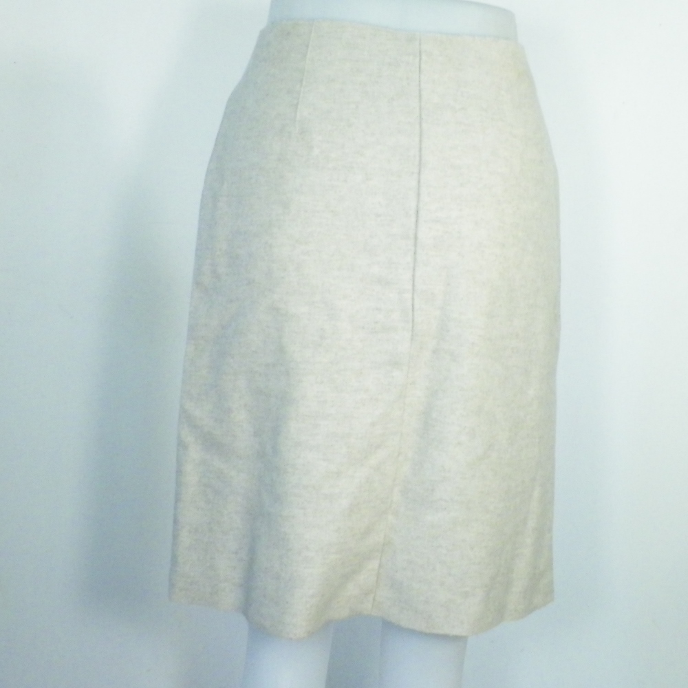 Jupe Ecru CACHAREL Taille Estimée 38. Bon état - Vue 2 - 