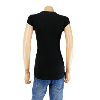 T-shirt noir - Femme - Guess - Taille S  - Vue 2 - 