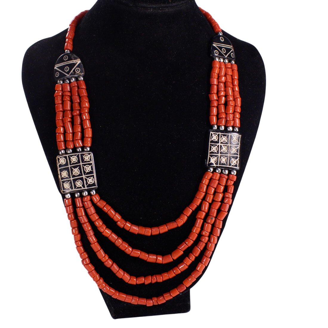 Collier os et cramique - Label Emmaus - Modalova
