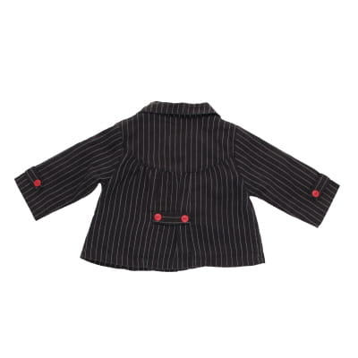 Veste grise à rayures - Fille - PICK OUIC - Taille 6 Mois - Photo 1