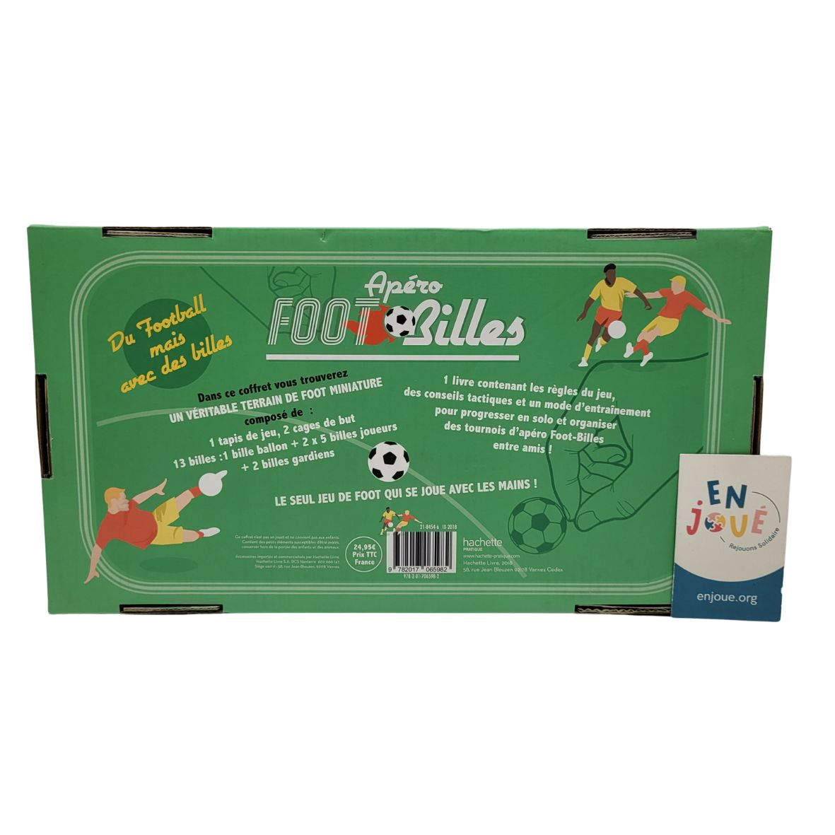 Voir photo 3 de Jeu de société - Apéro Foot Billes - Hachette - À partir de 10 ans. Jeu de société - Apéro Foot Billes - Hachette - À partir de 10 ans. - Vue 3 -