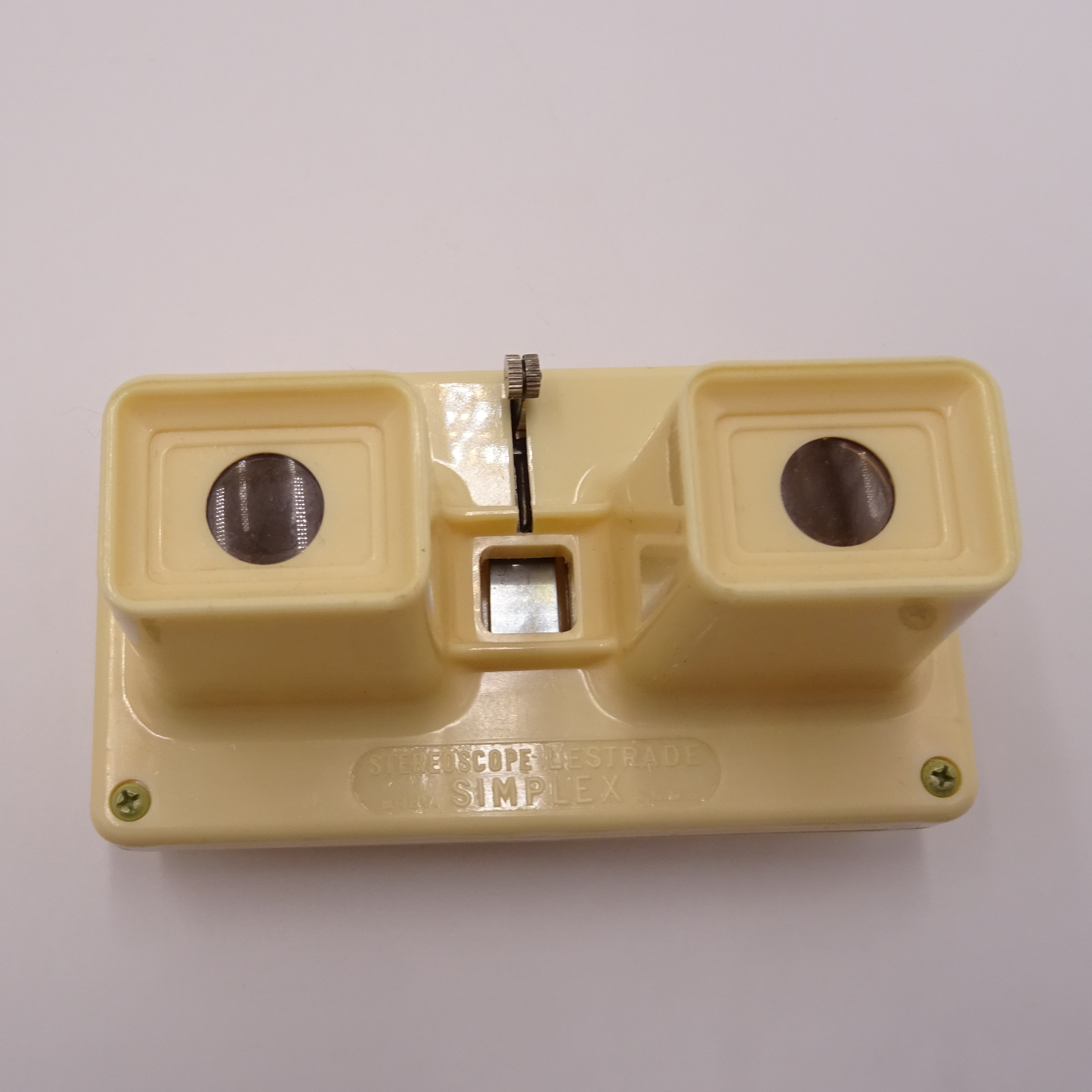 Stéréoscope Lestrade Simplex avec 8 cartons - État correct - Photo 2